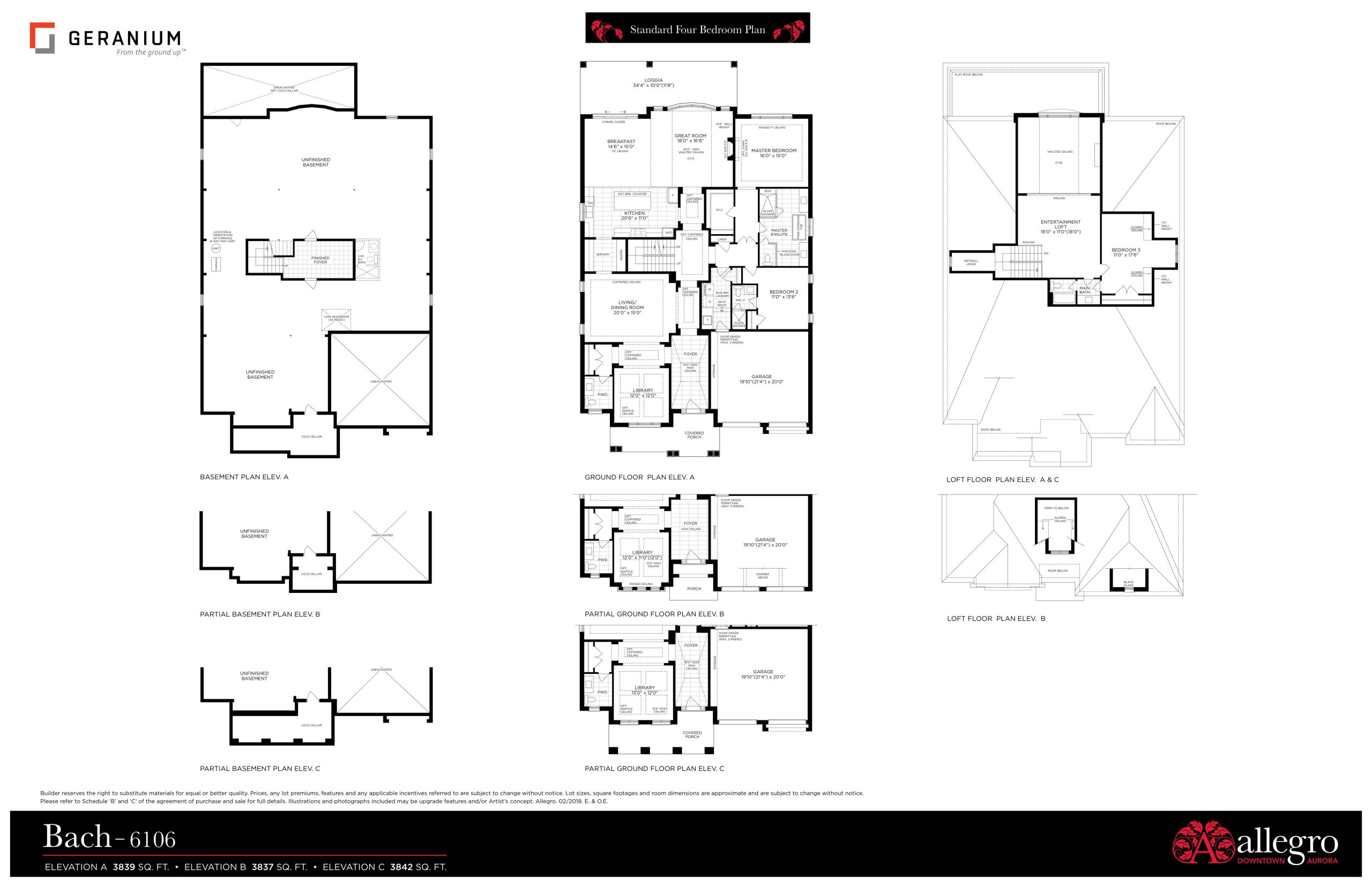 Bach - 6106 floor plan