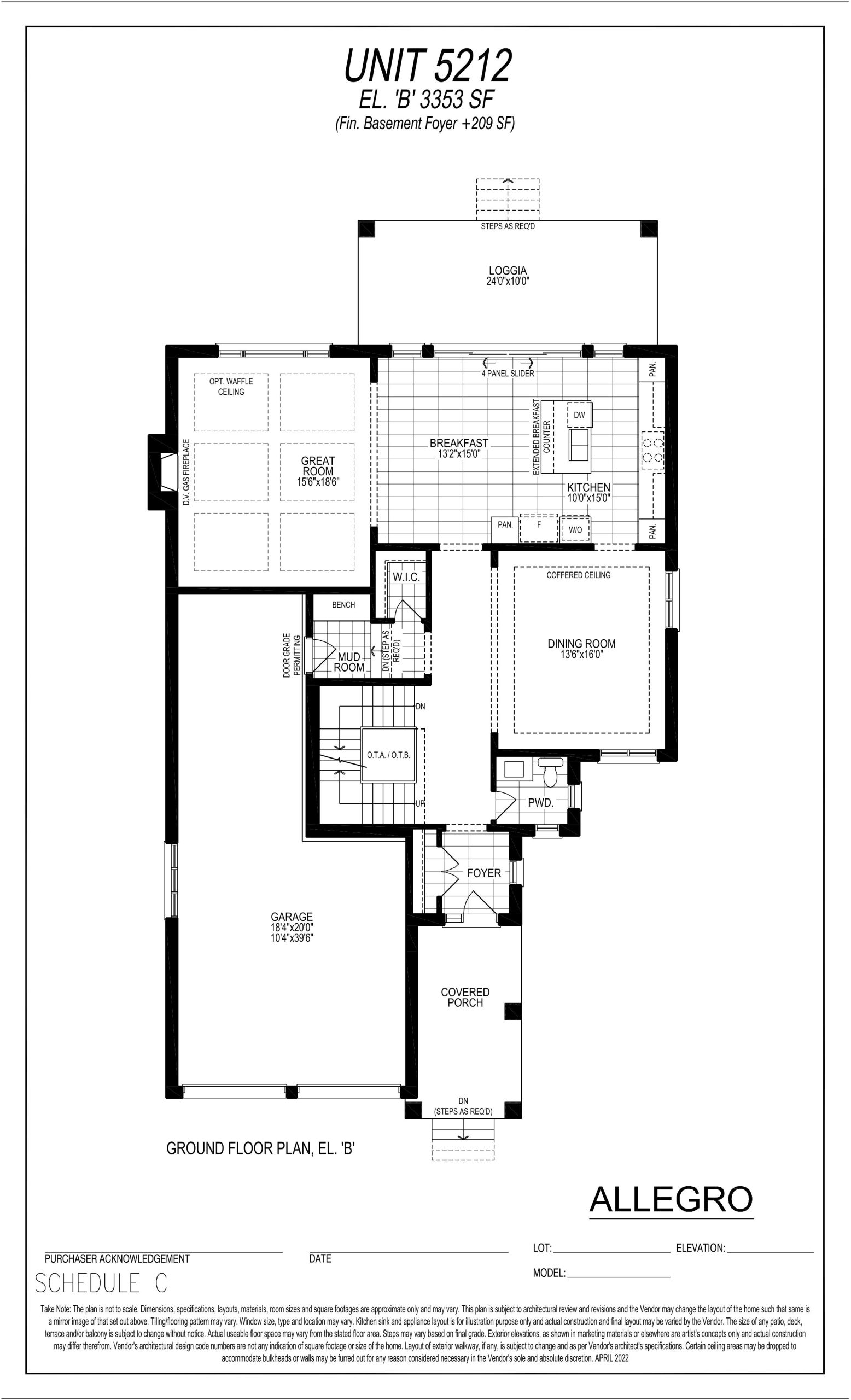 Unit 5212 (Ground Floor) floor plan