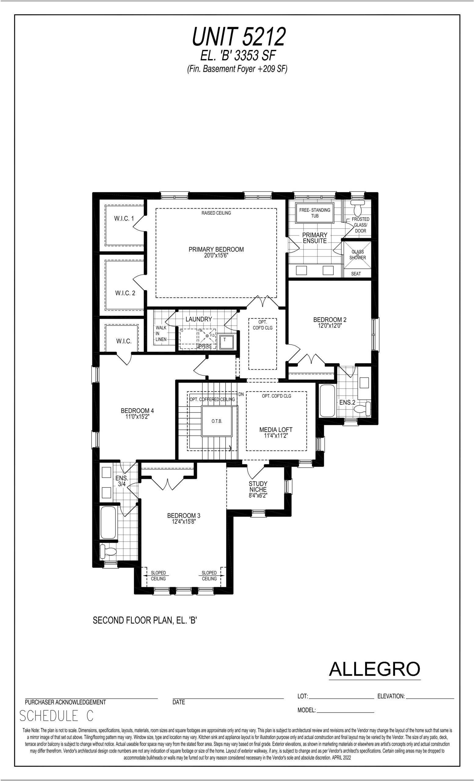 Unit 5212 (2nd Floor) floor plan