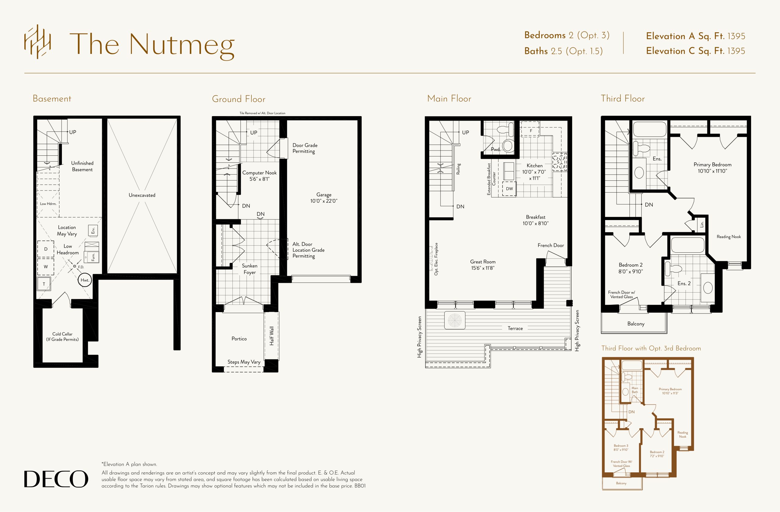 The Nutmeg floor plan