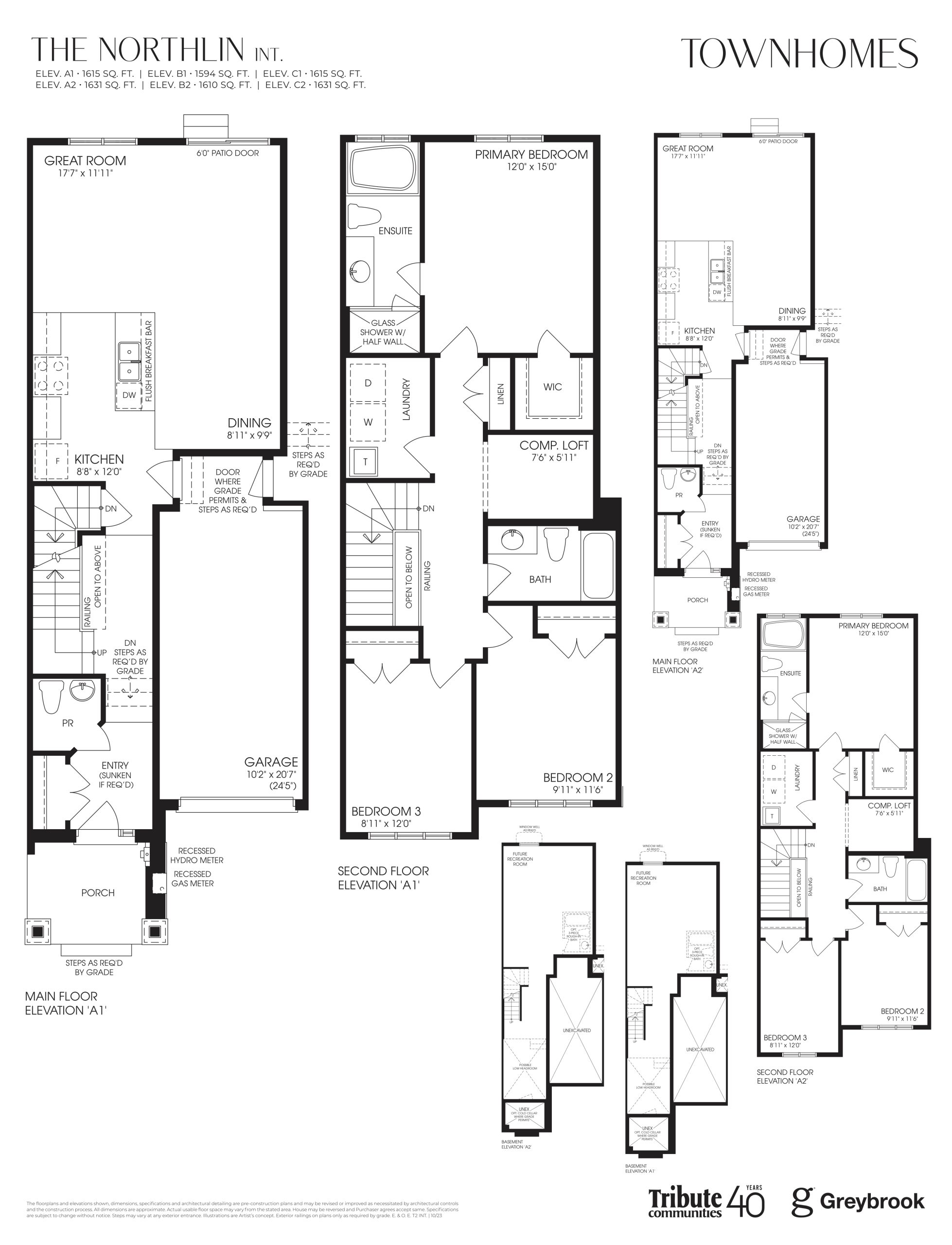The Northlin (Interior) floor plan