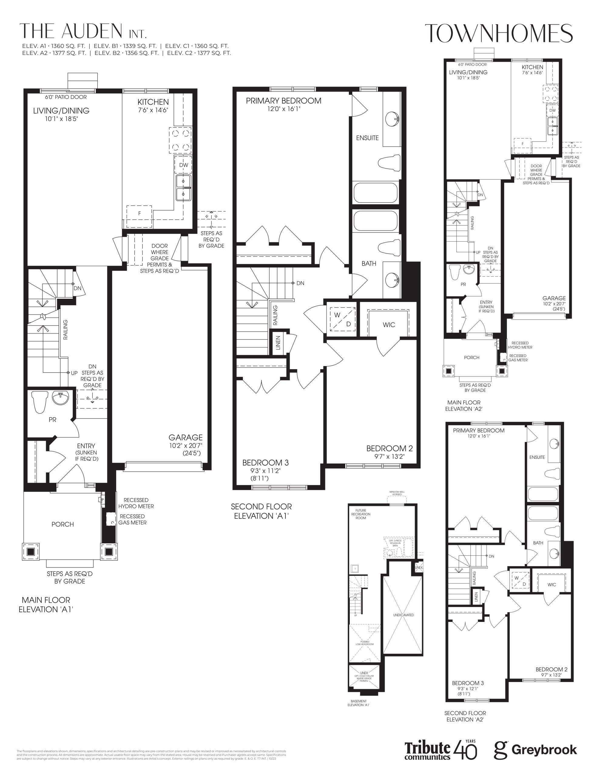 The Auden (Interior) floor plan