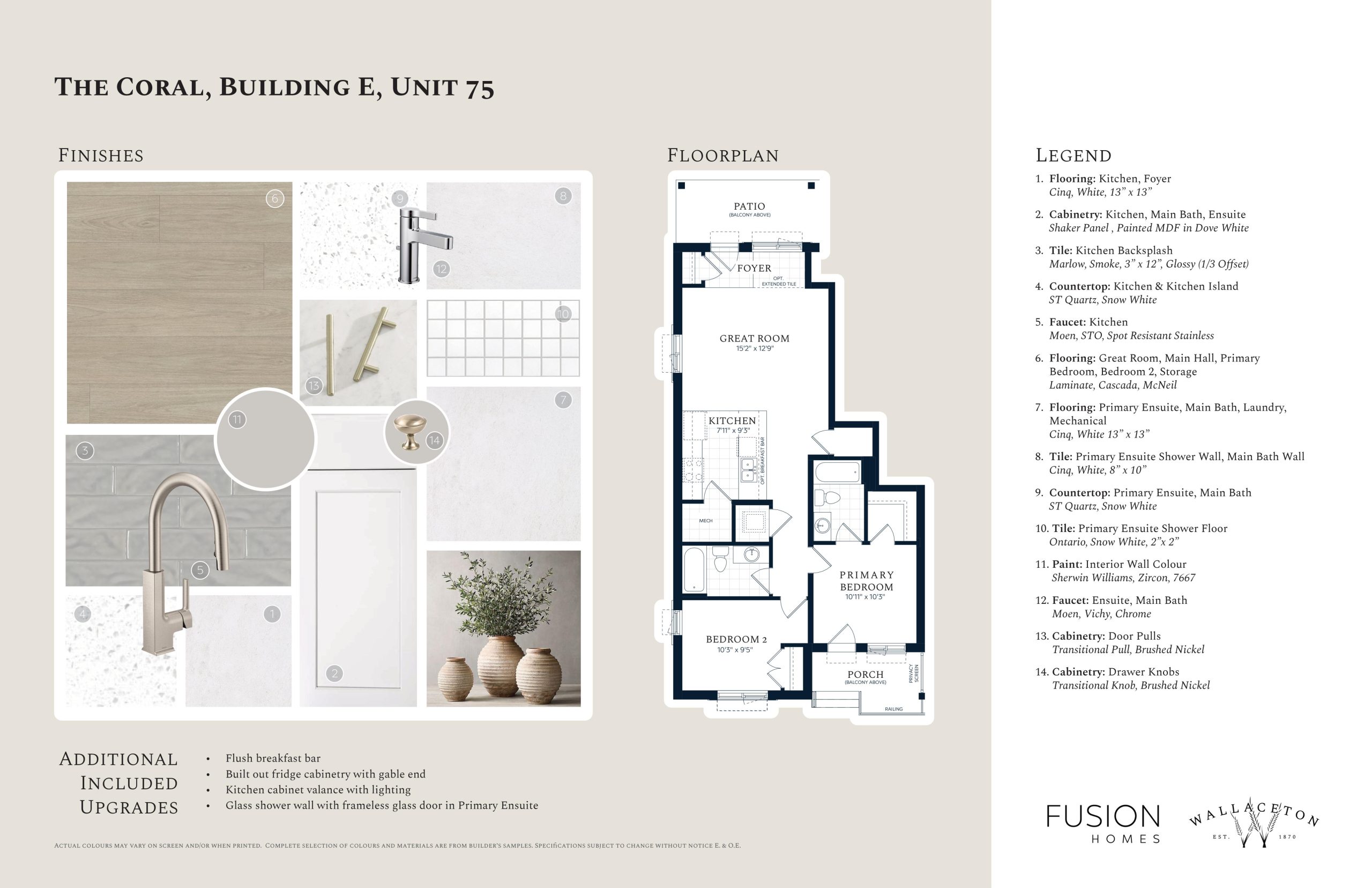 The Coral (Bldg. E, Unit 75) plan preview