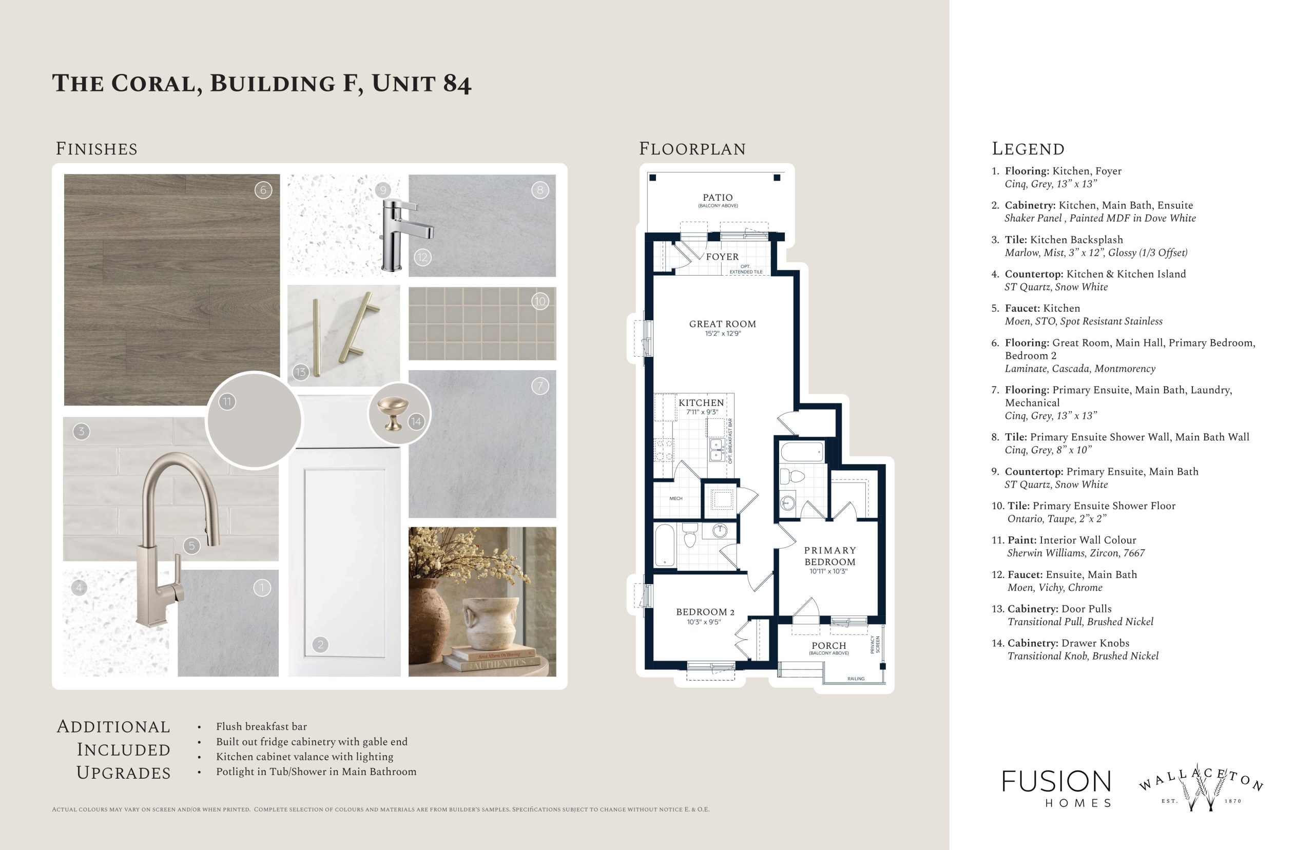 The Coral (Bldg. F, Unit 84) plan preview