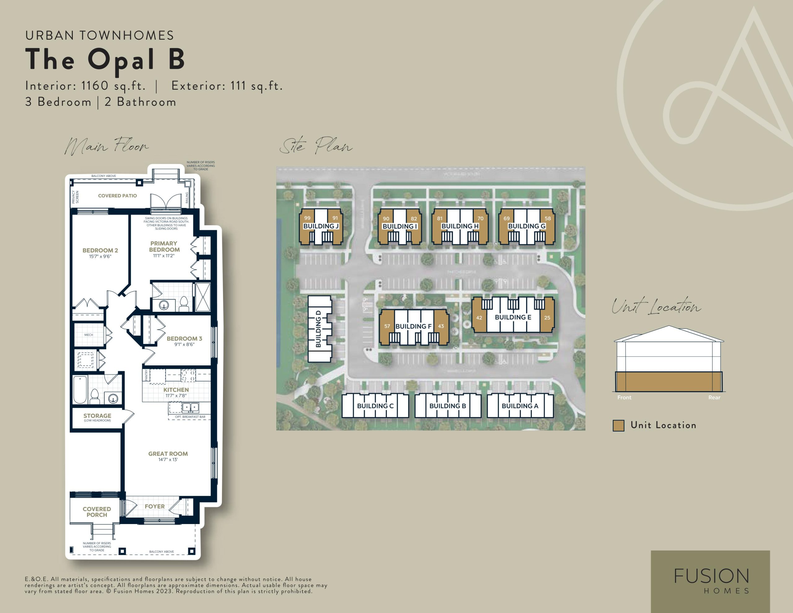 The Opal B floor plan