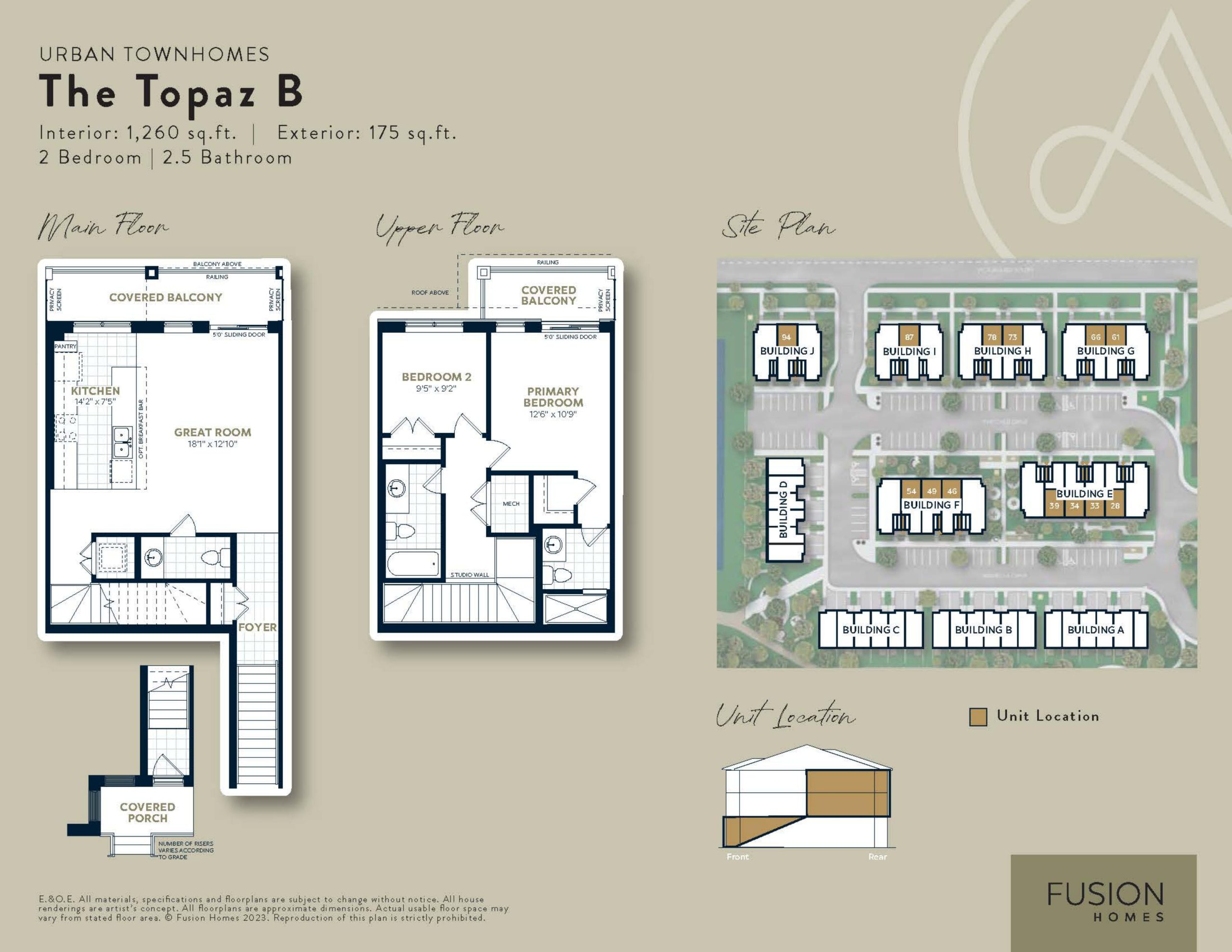 The Topaz B floor plan