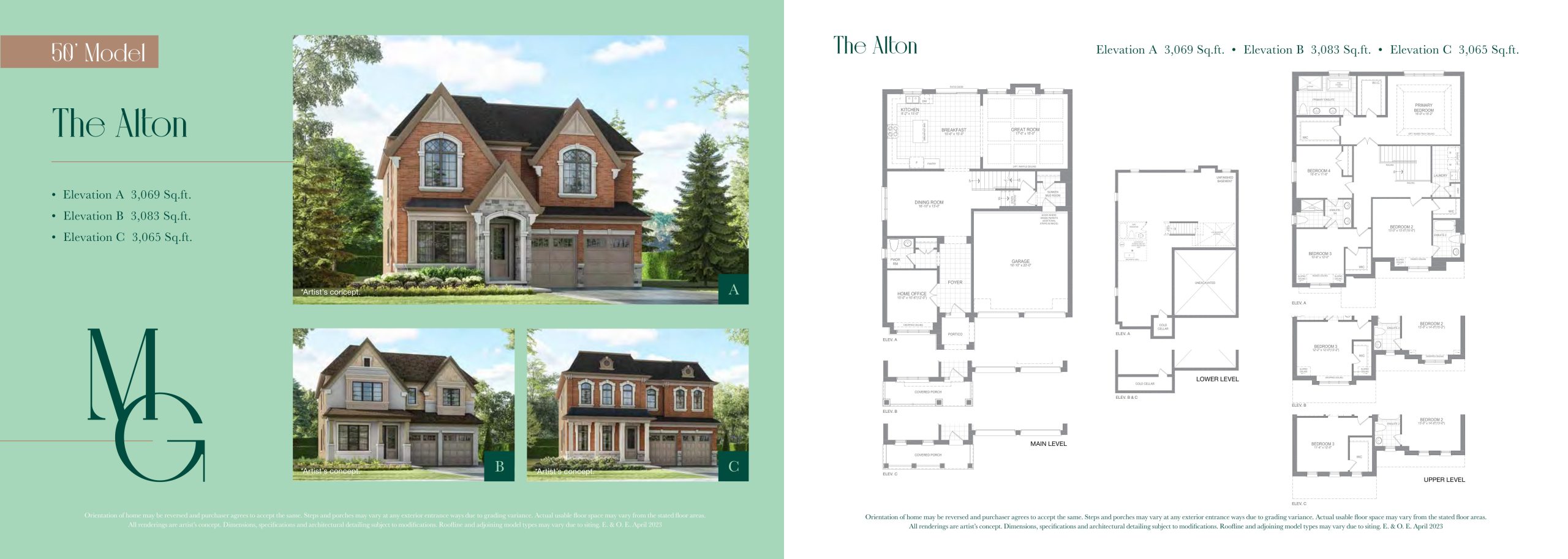 The Alton floor plan