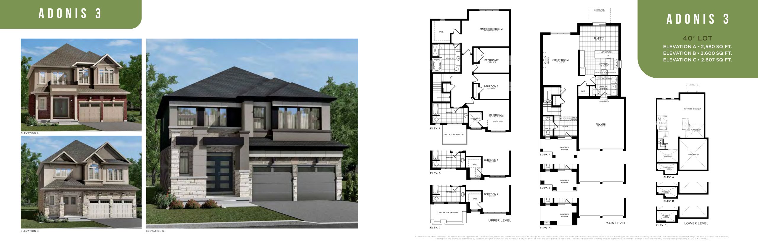 Adonis 3 floor plan