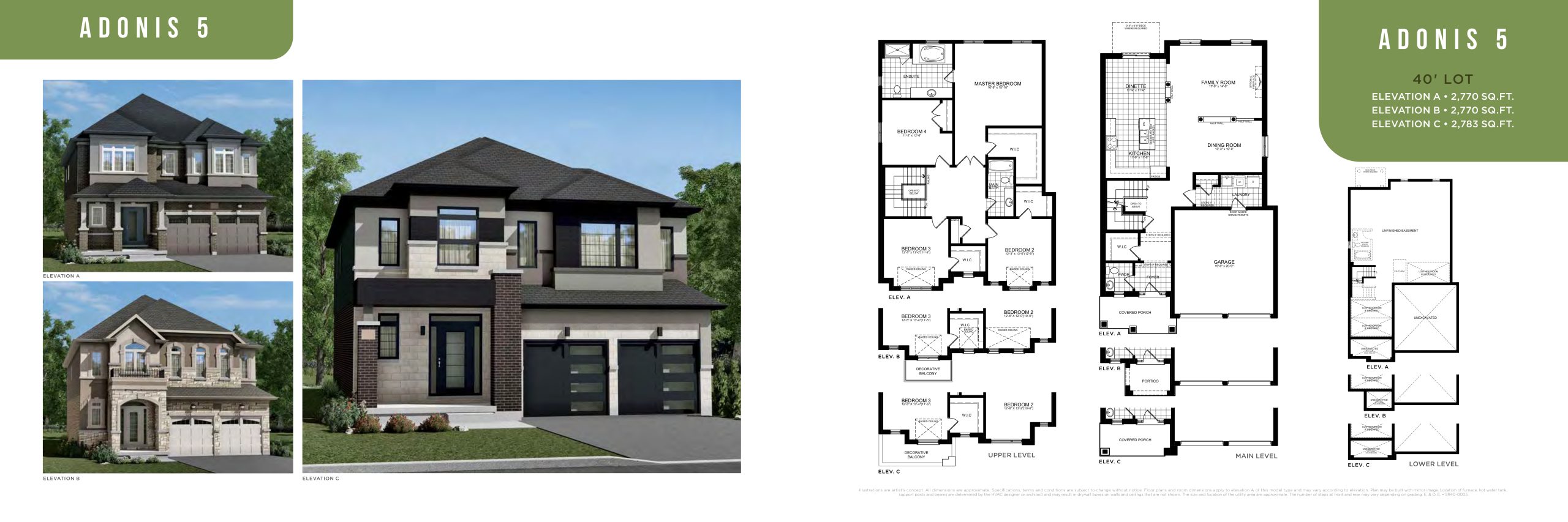 Adonis 5 floor plan