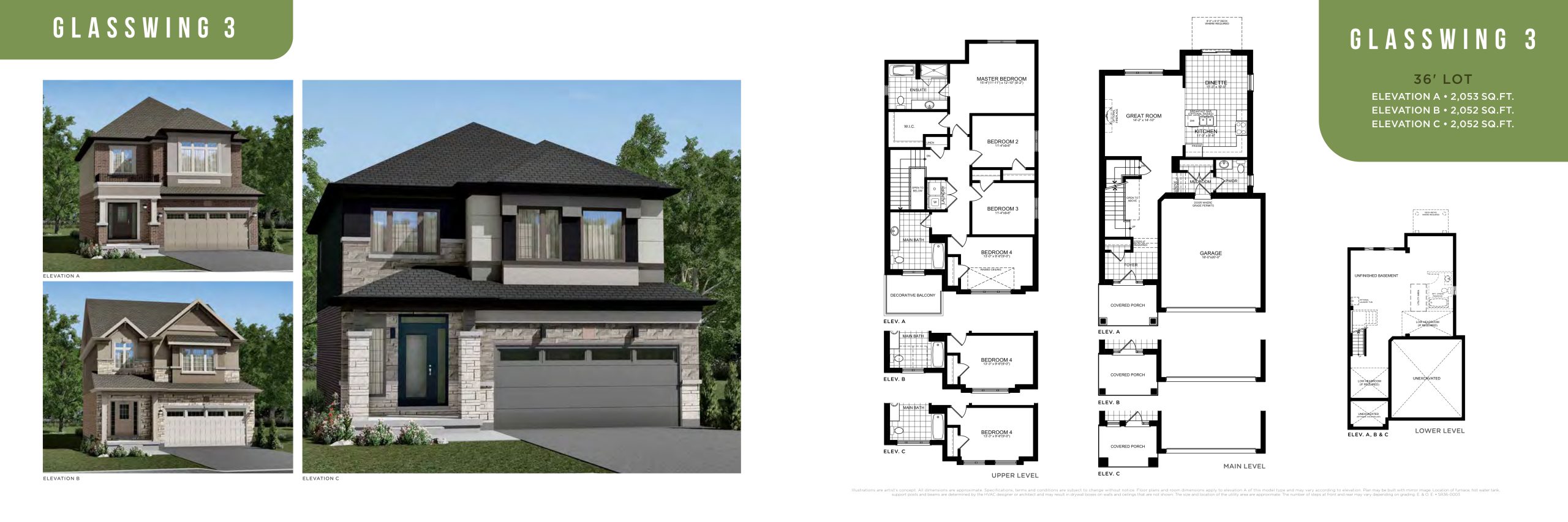 Glasswing 3 floor plan