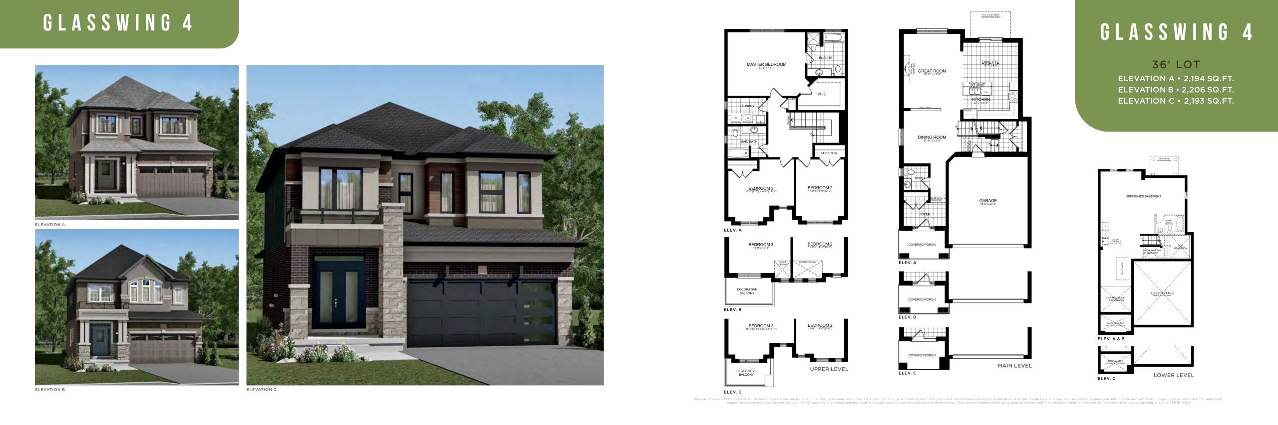 Glasswing 4 floor plan