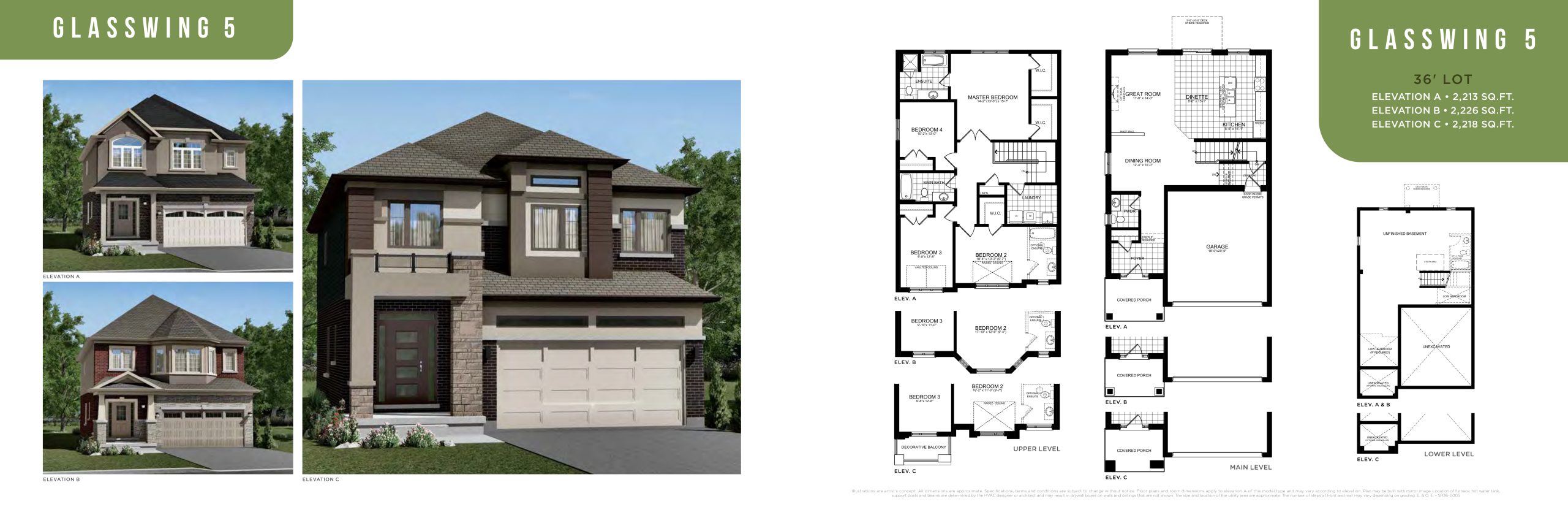 Glasswing 5 floor plan