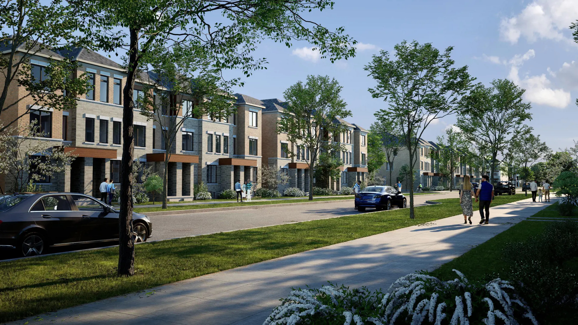Victoria Grand Towns by Aspen Ridge in Markham — rendering 2