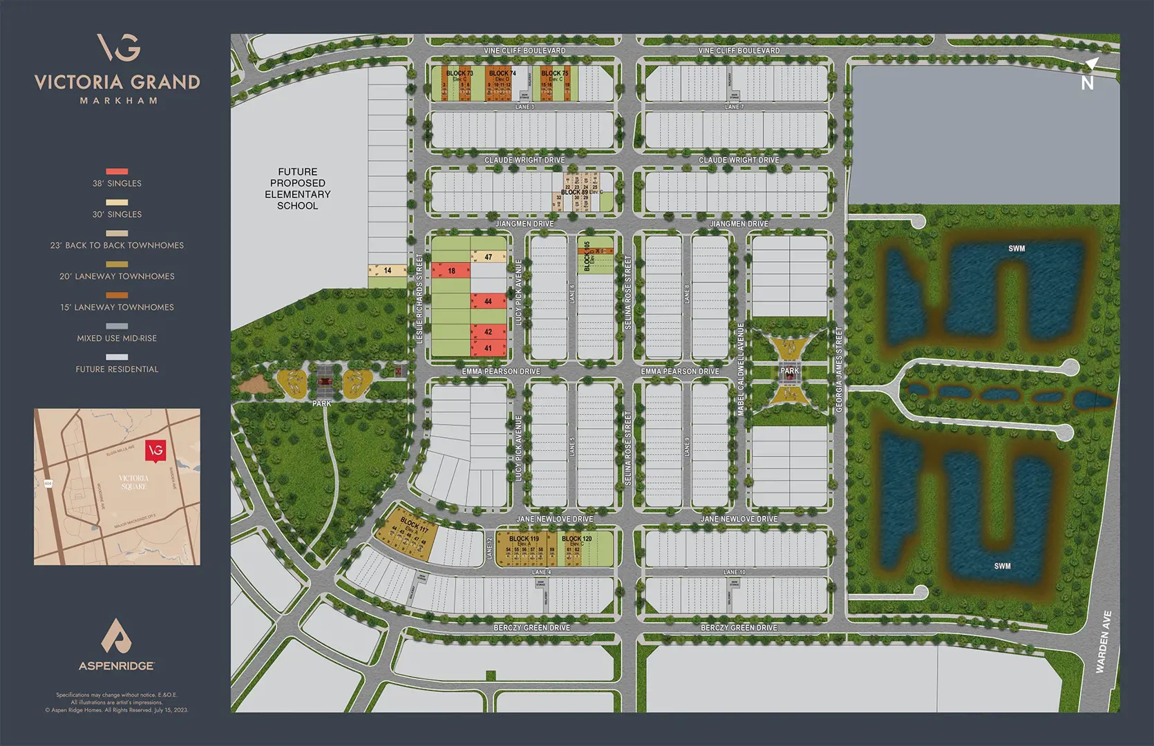 Victoria Grand Towns by Aspen Ridge in Markham — rendering 17
