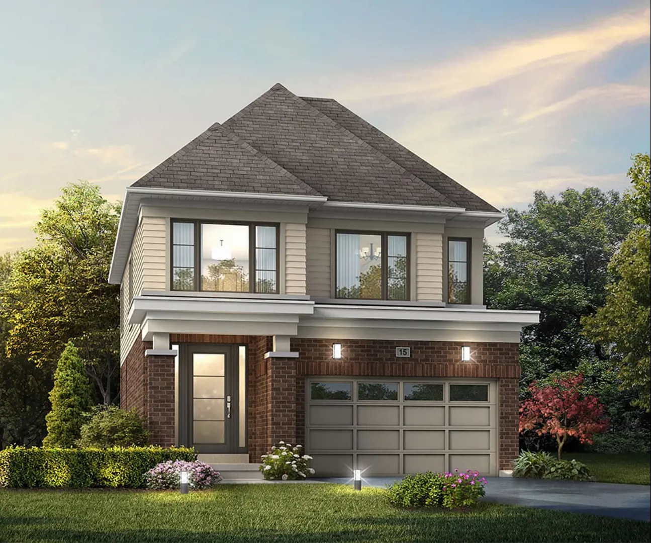 Cachet Binbrook in Hamilton — rendering 3