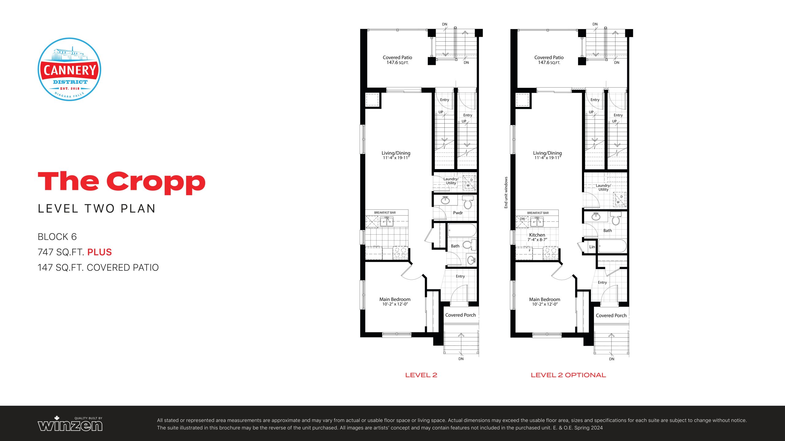 The Cropp (Block 6) floor plan