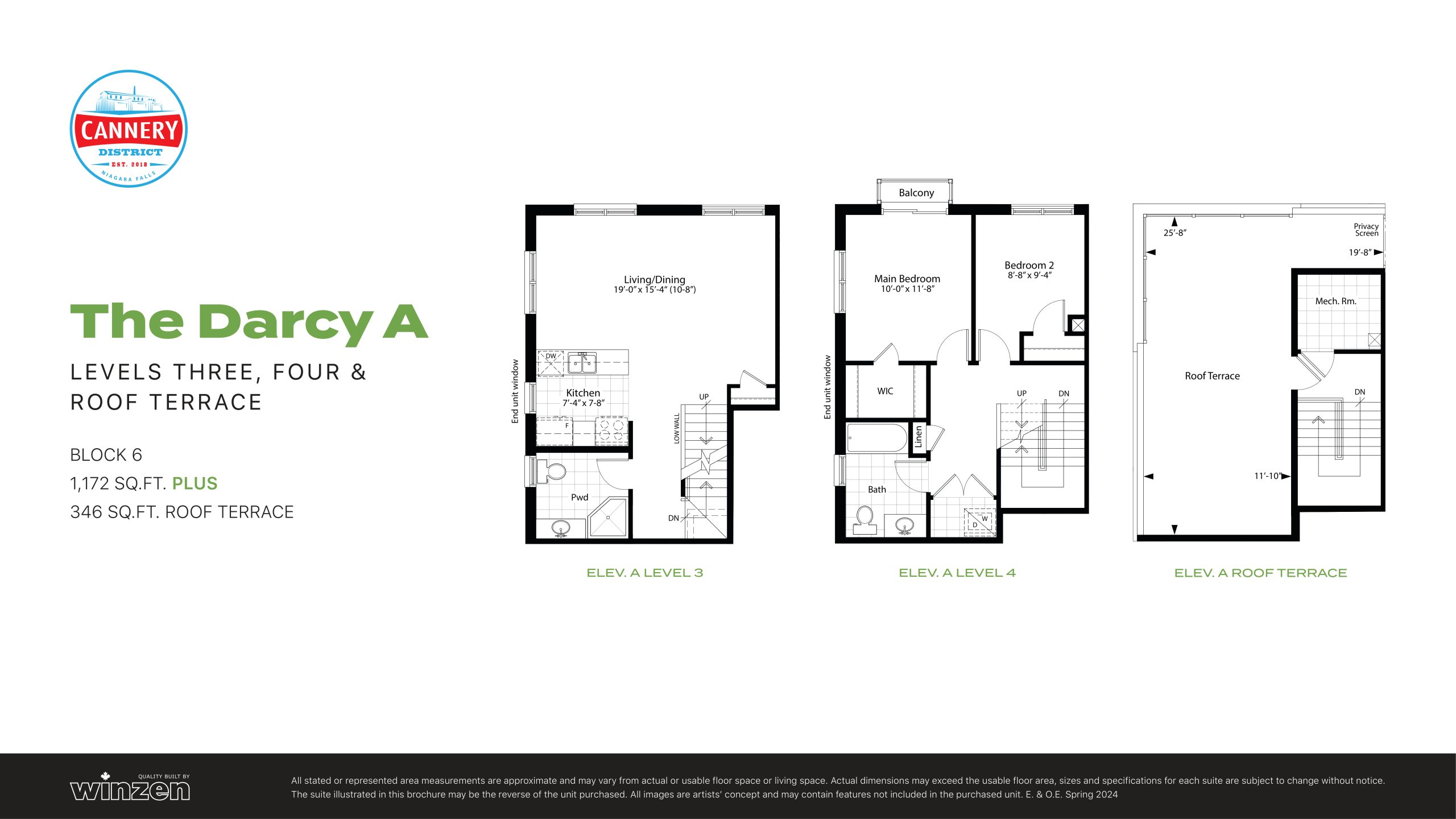 The Darcy A (Block 6) floor plan