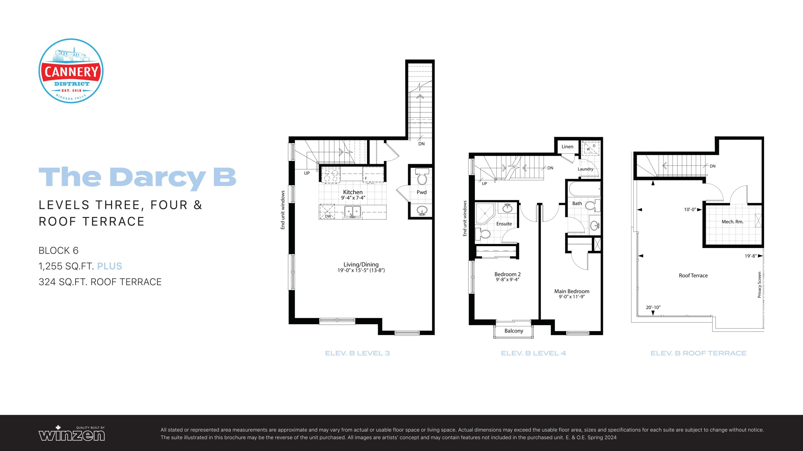 The Darcy B (Block 6) floor plan