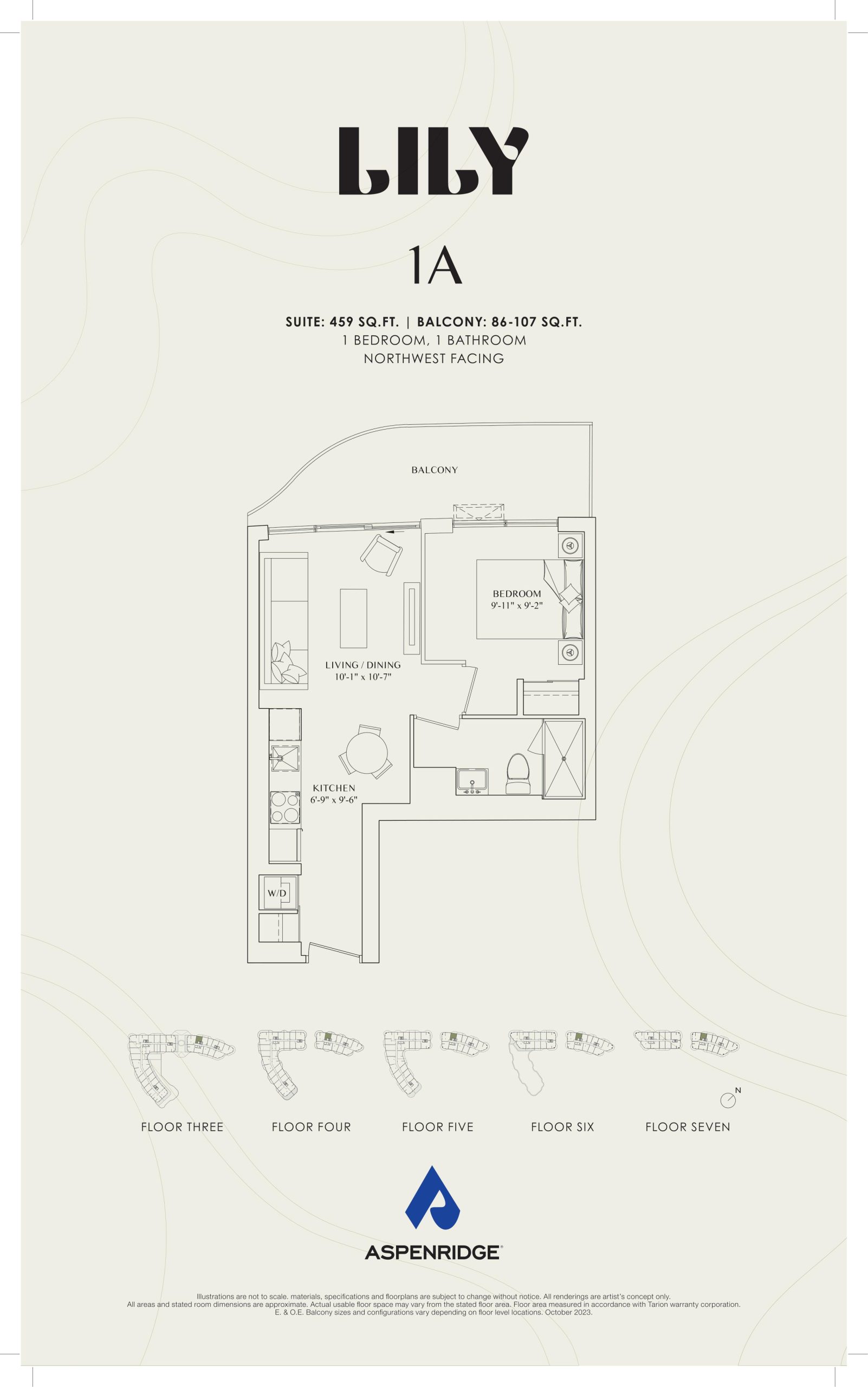 1A floor plan