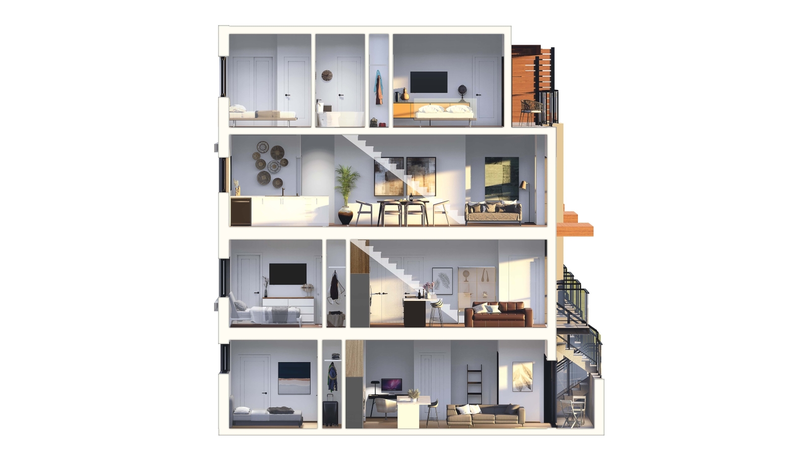 Parkside39 Towns in Niagara Falls — rendering 5