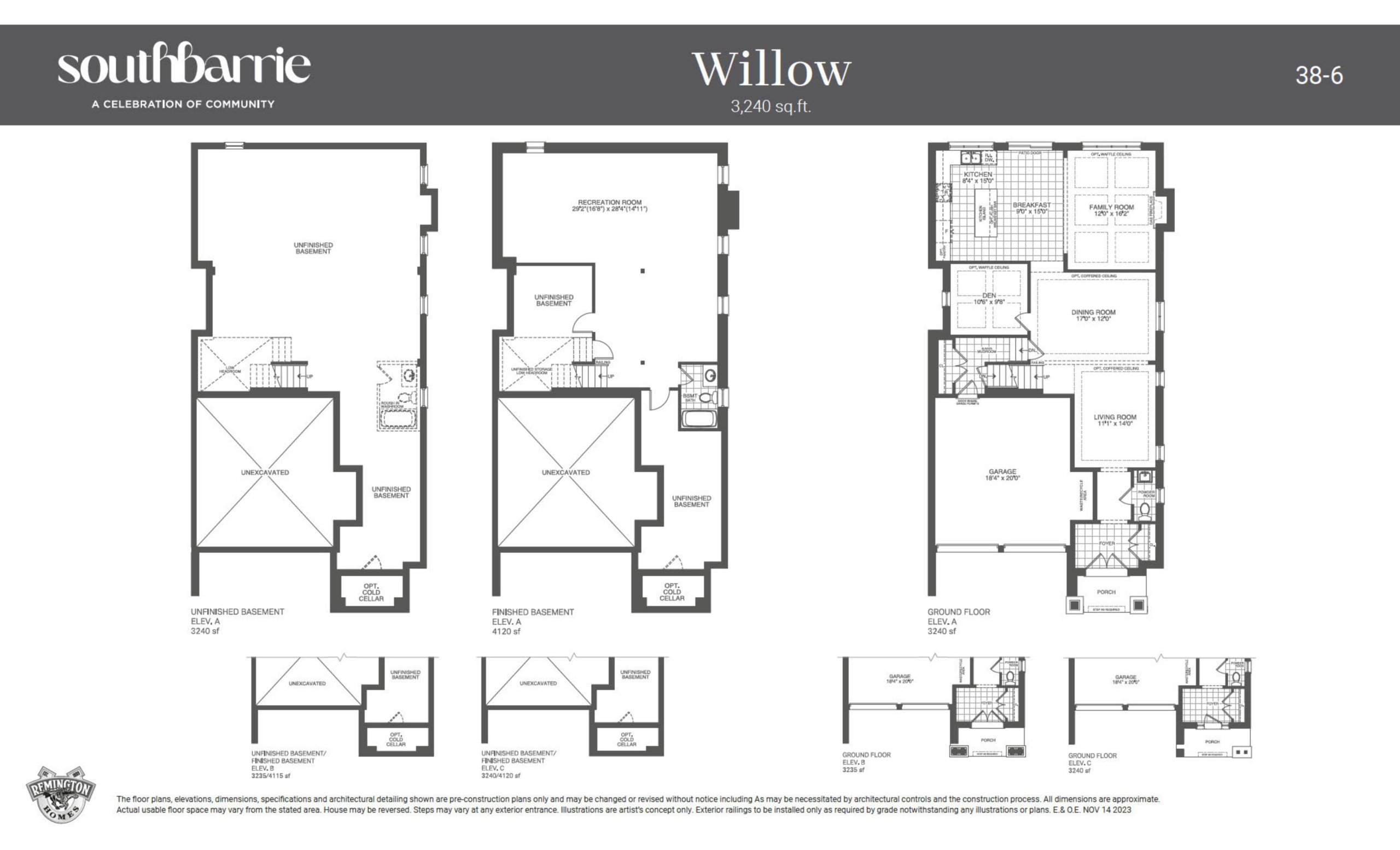 The Willows floor plan