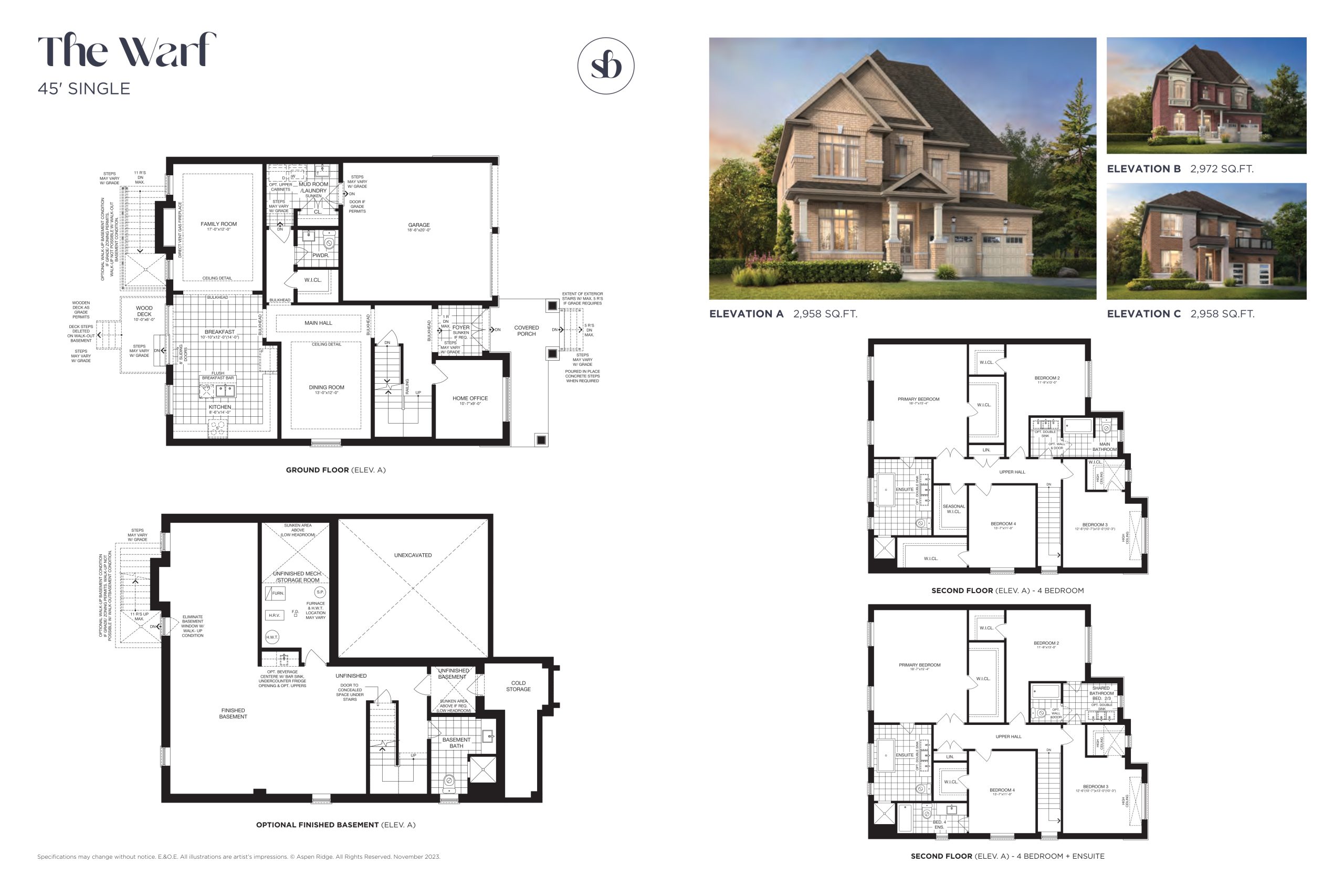 The Warf floor plan