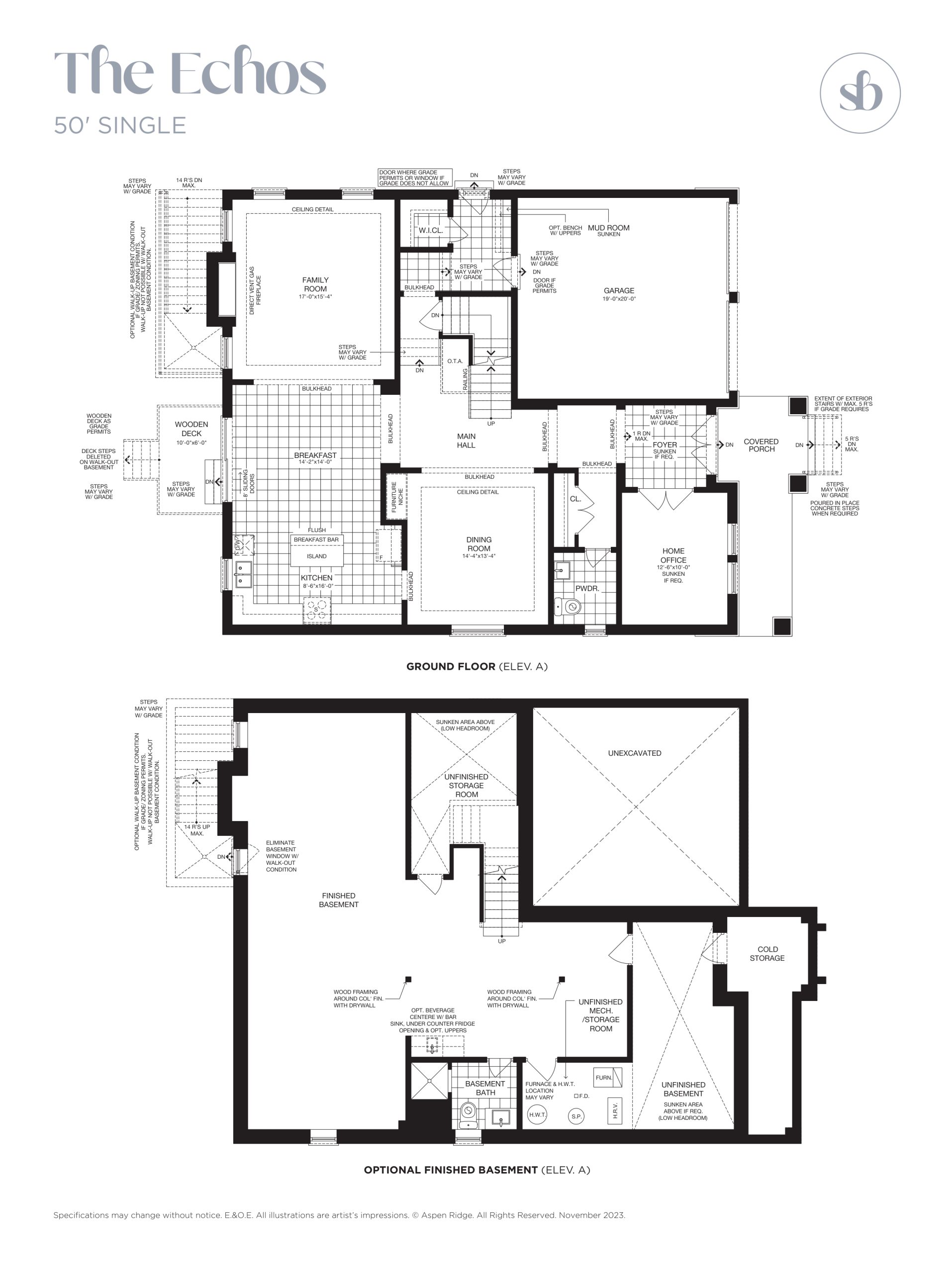 The Echos (1/2) floor plan