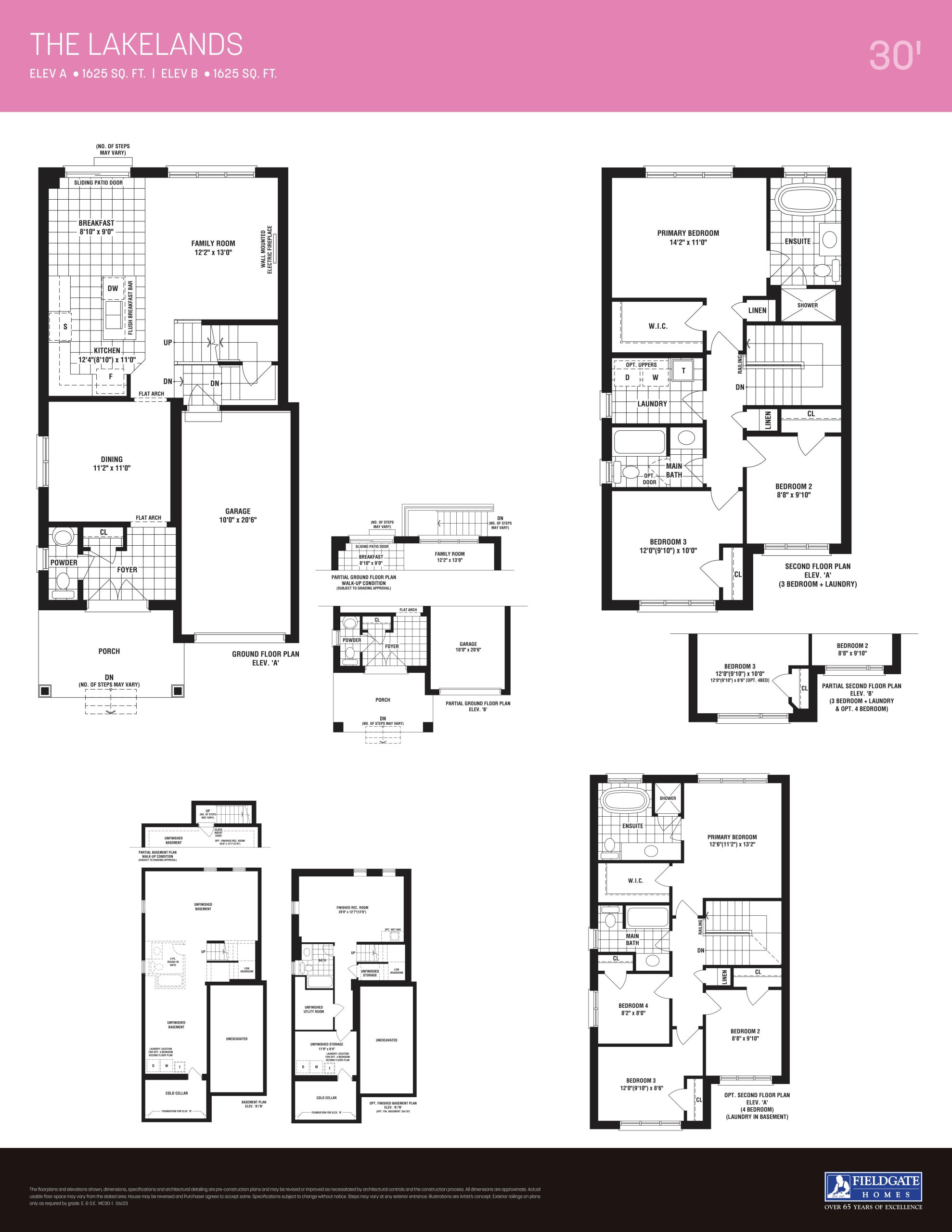 The Lakelands floor plan