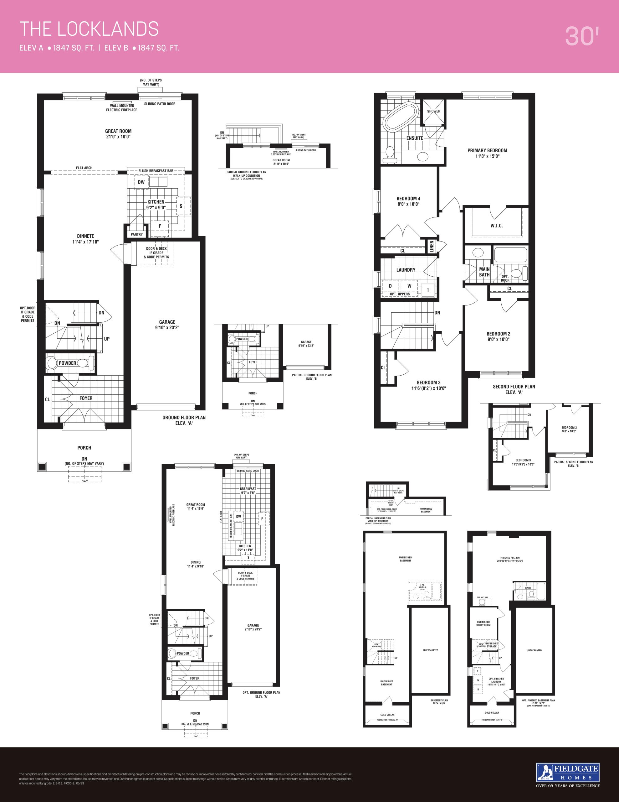 The Locklands floor plan