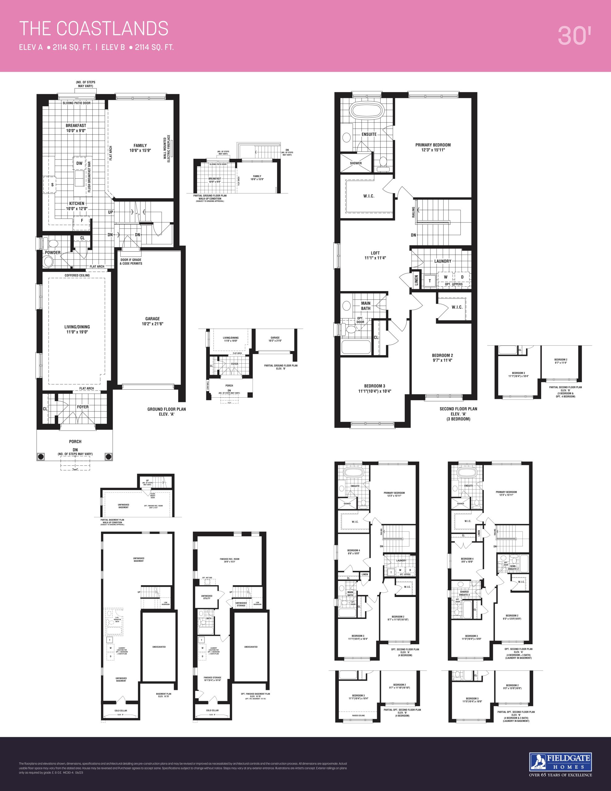 The Coastlands floor plan