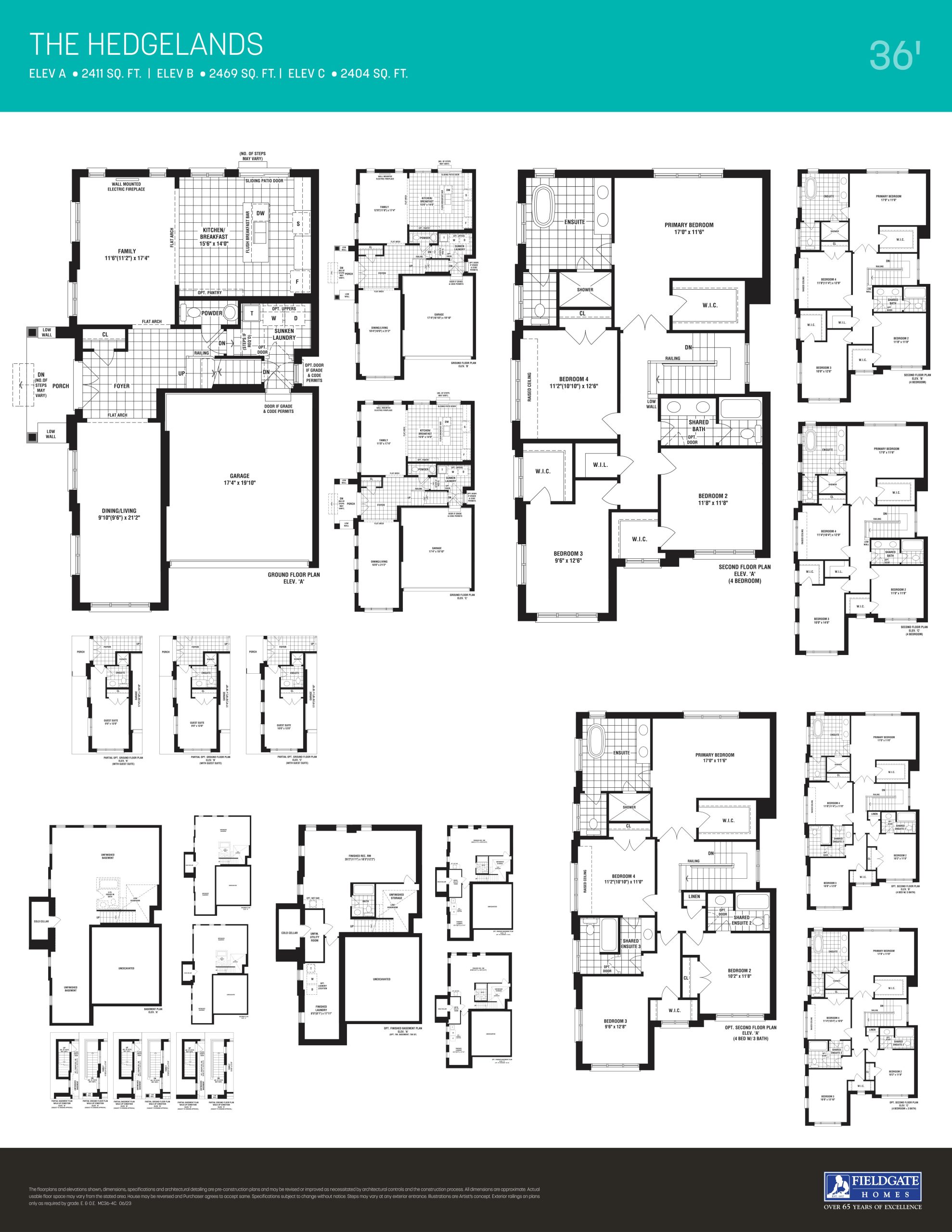 The Hedgelands floor plan