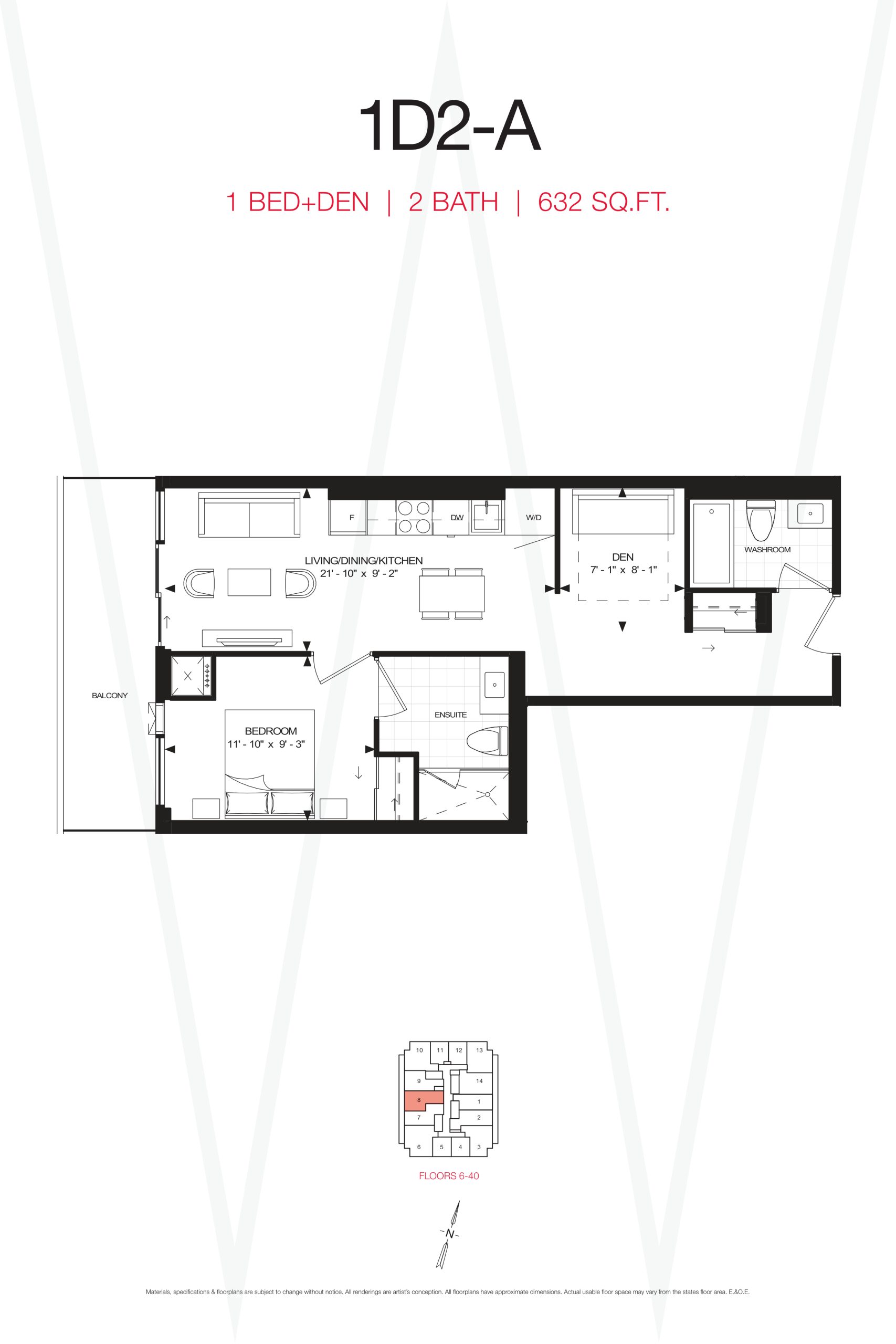 1D2-A floor plan