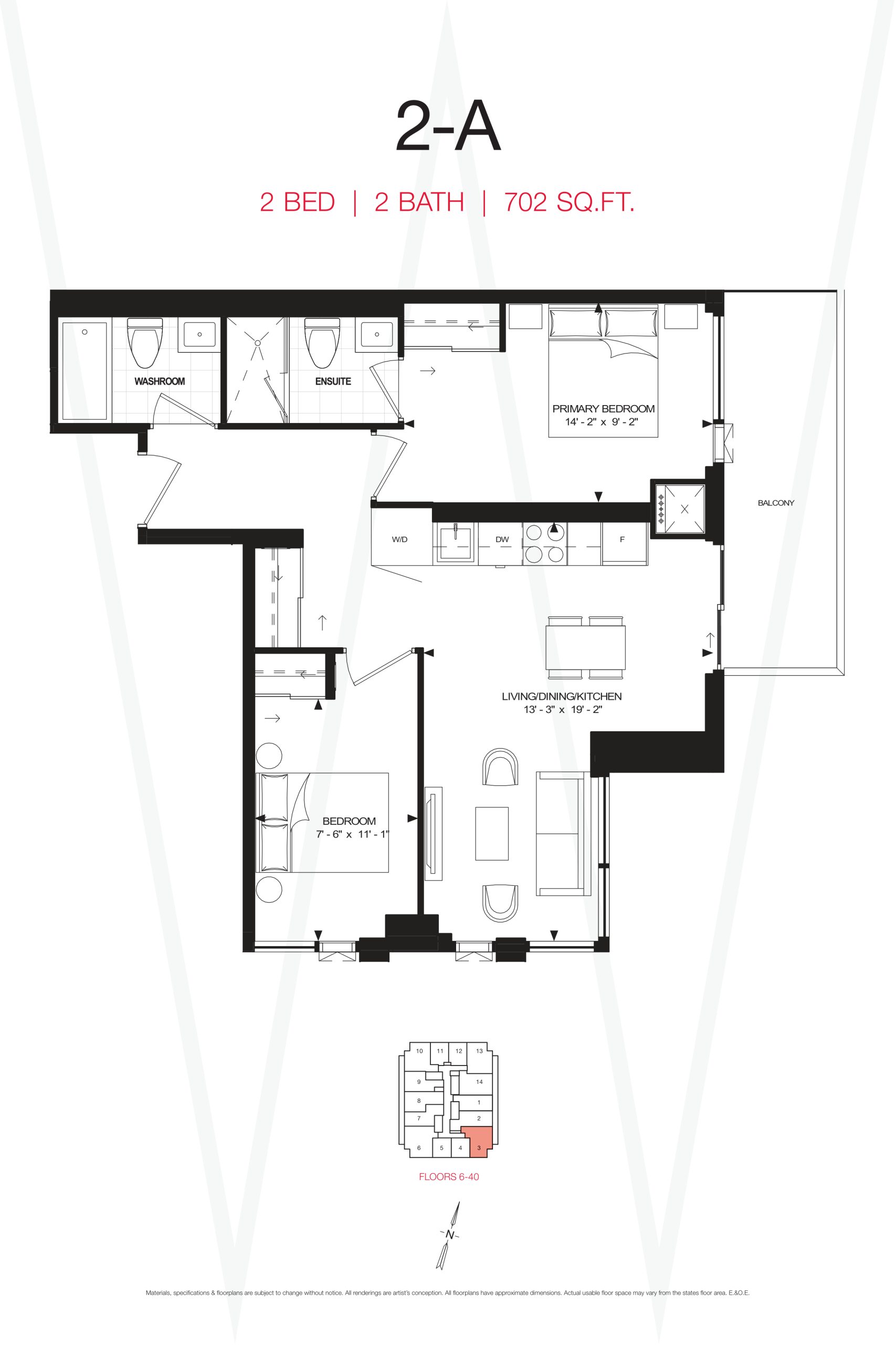 2-A floor plan