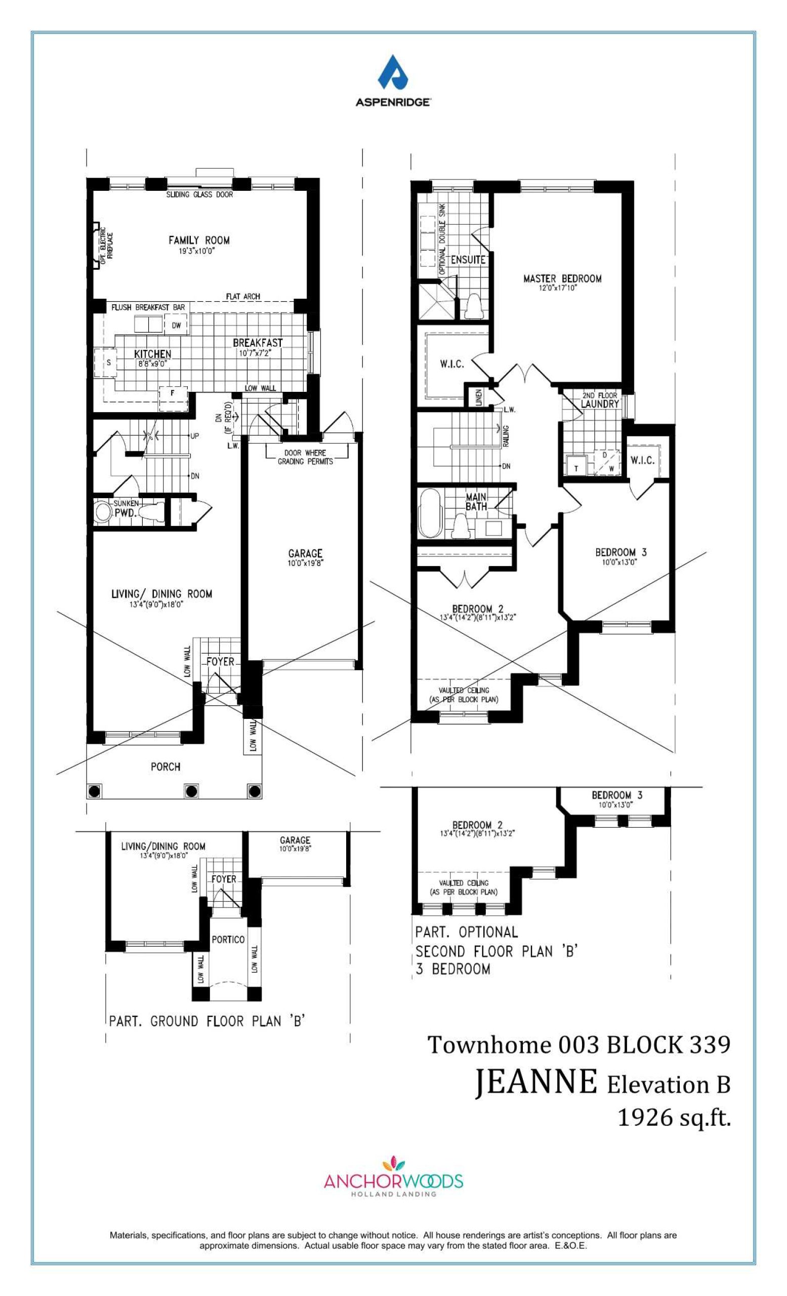 Jeanne floor plan