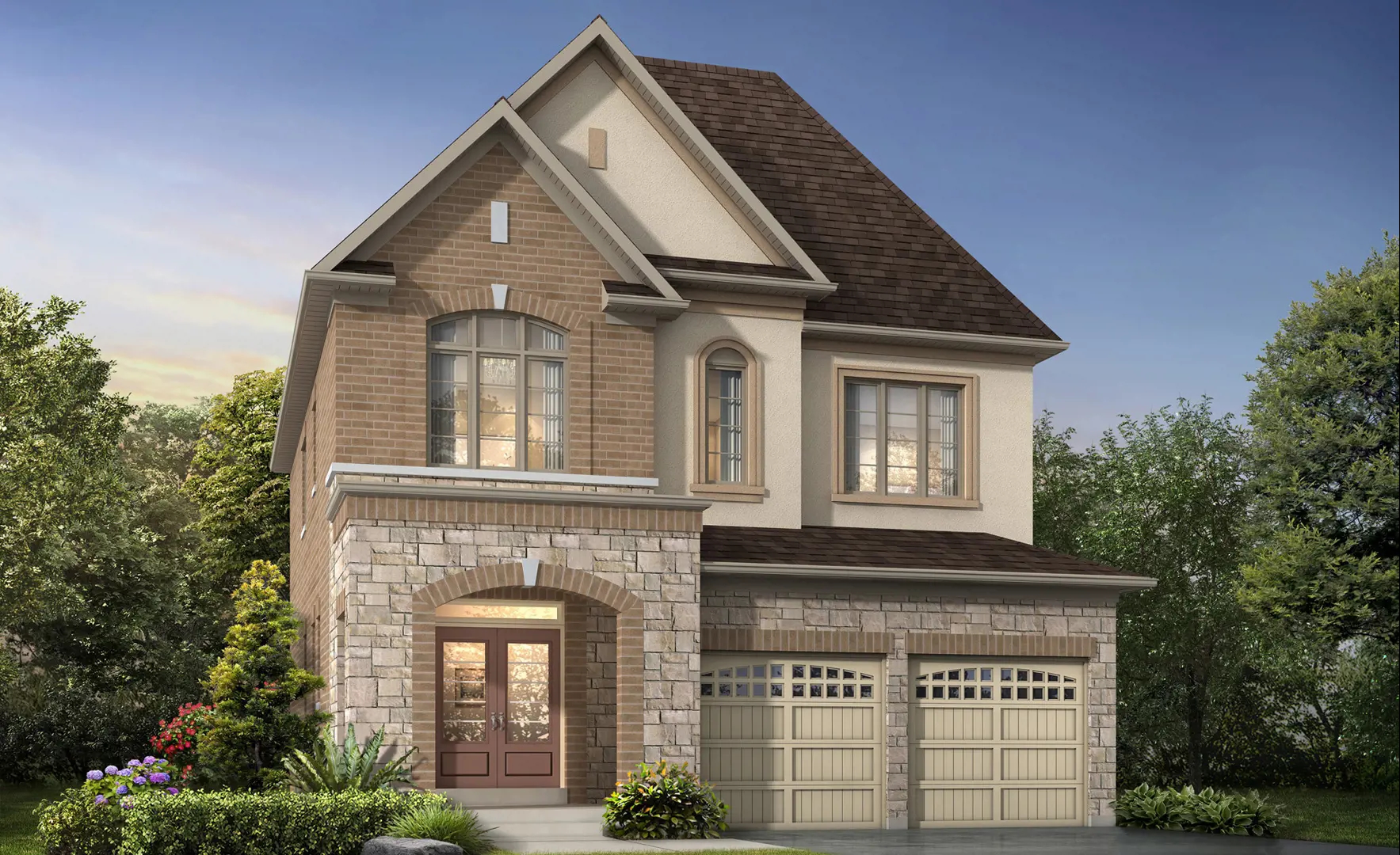 Anchor Woods in East Gwillimbury — rendering 3
