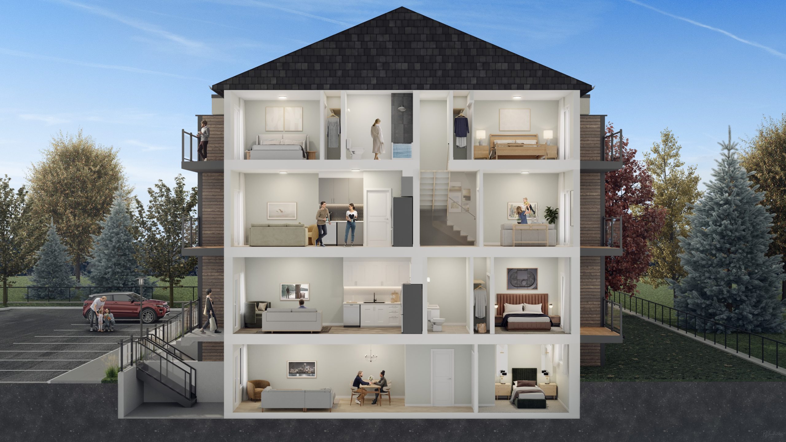 Argyle Village in Guelph — rendering 17