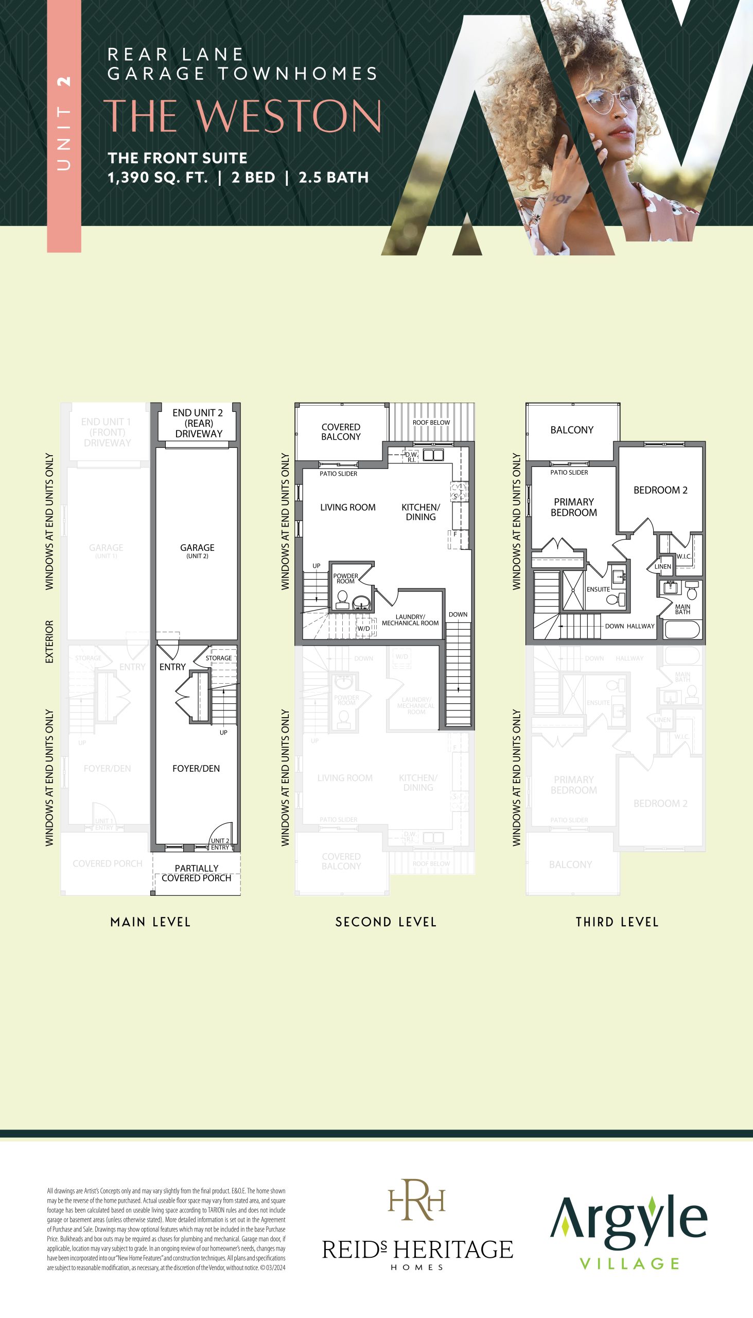 The Weston floor plan