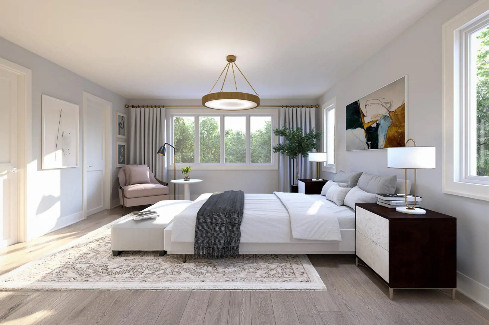 Avon Park in Stratford — rendering 13
