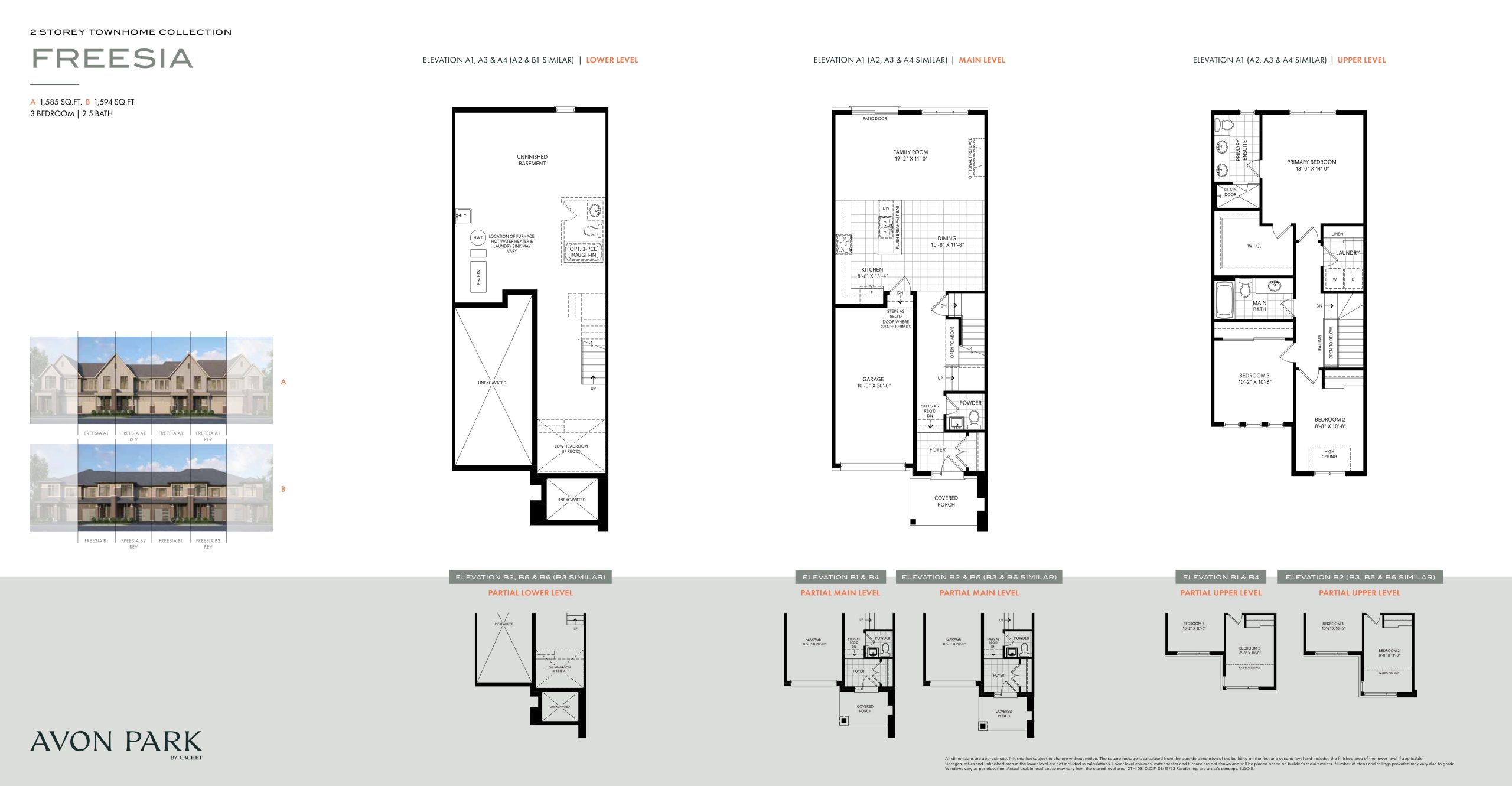 Freesia floor plan
