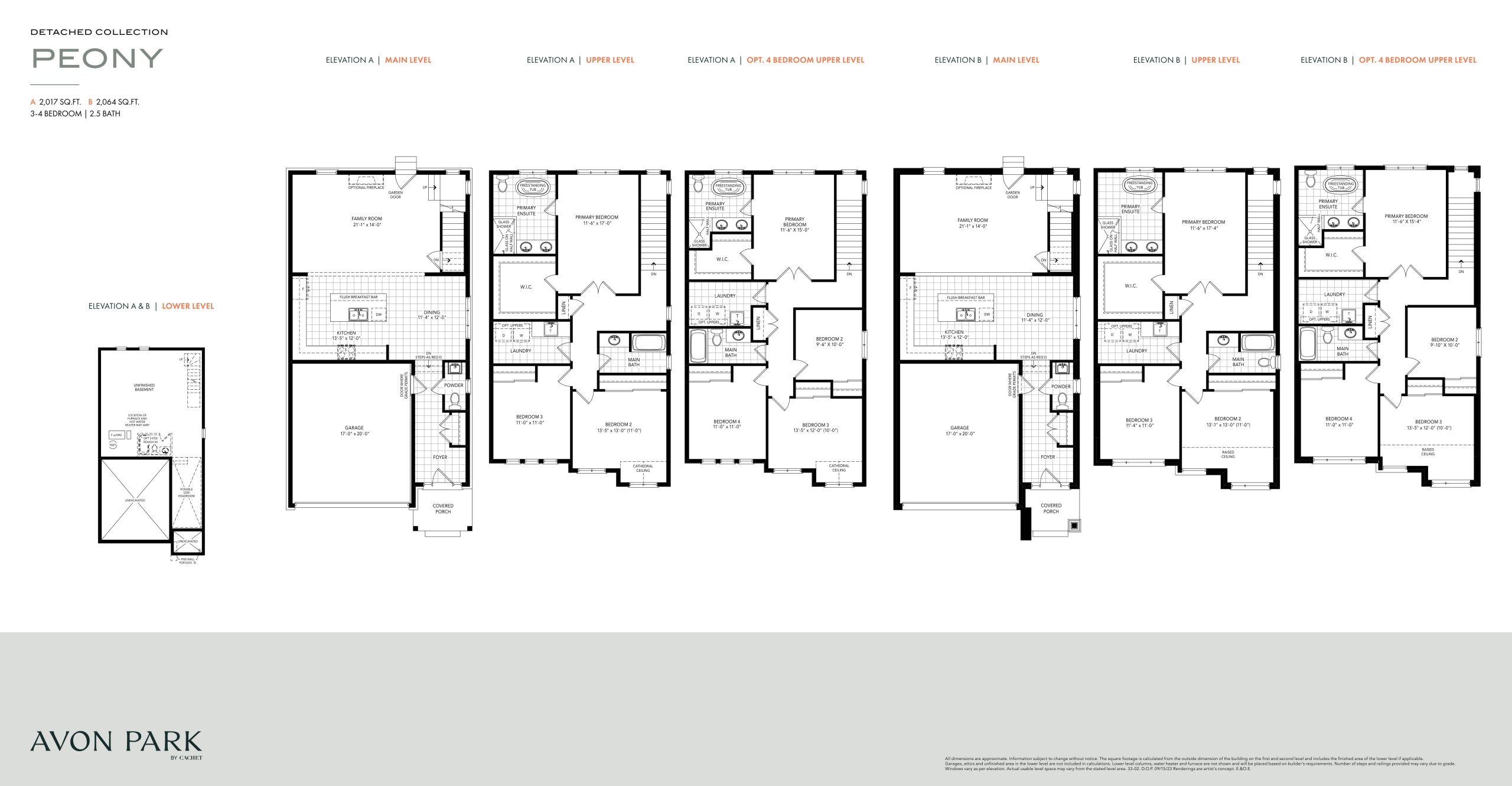Peony floor plan