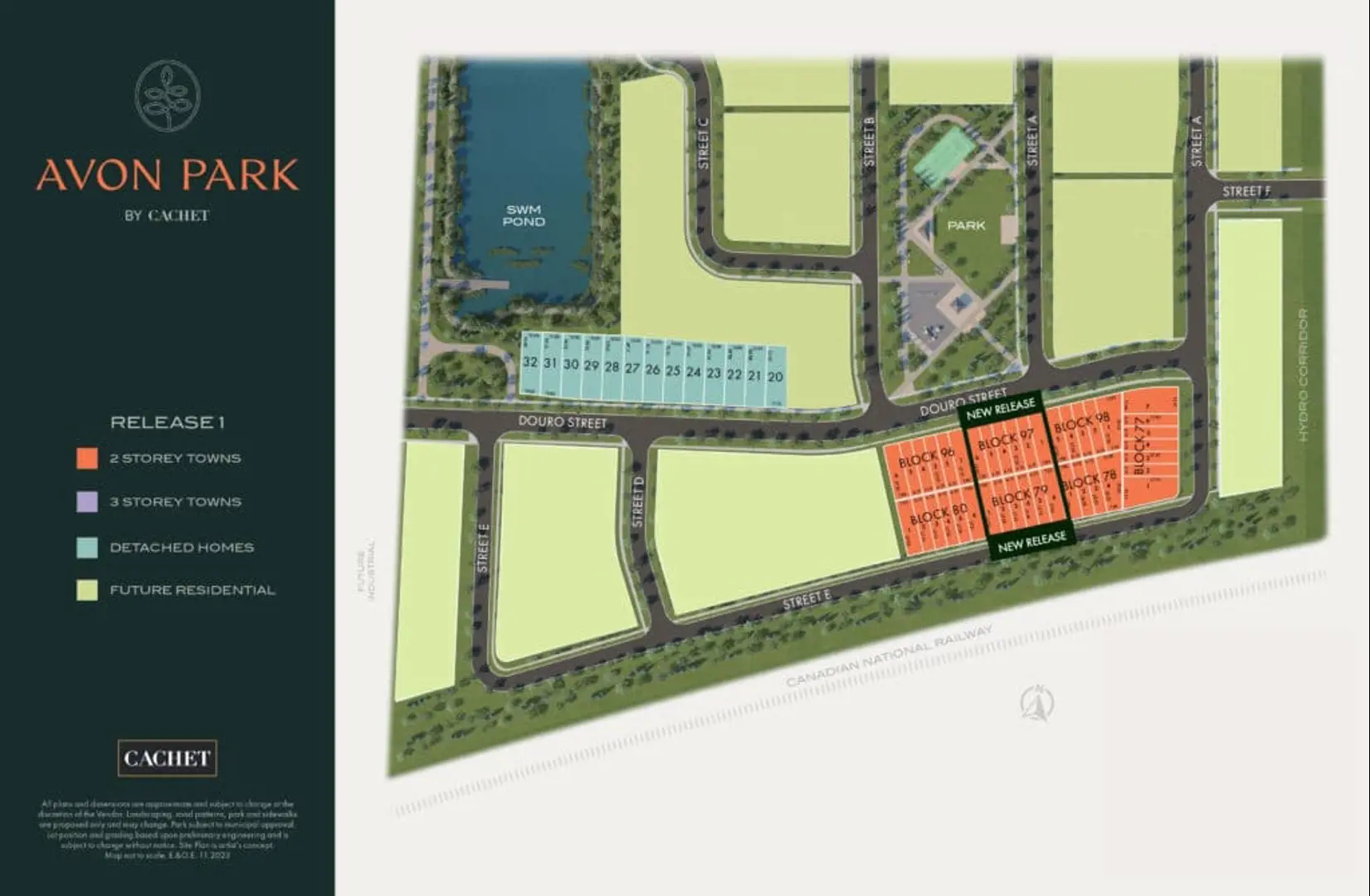 Avon Park in Stratford — rendering 15
