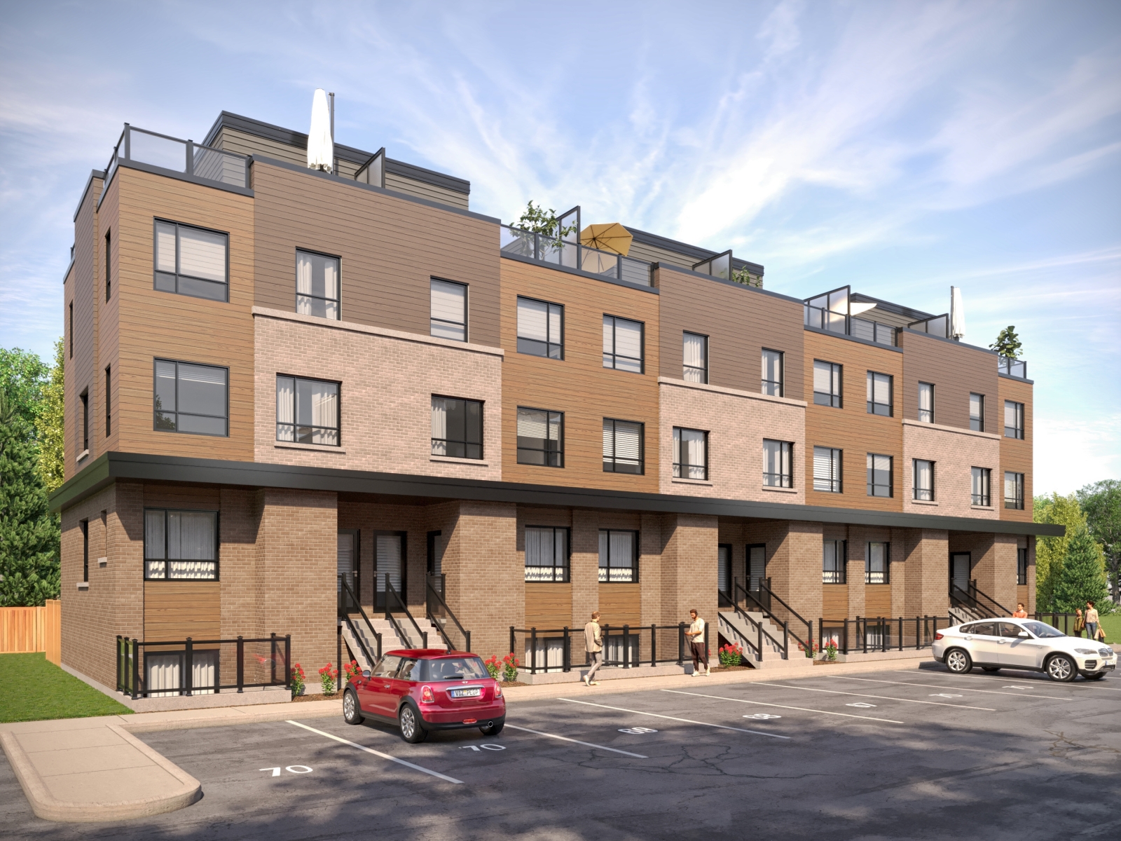 Cannery District in Niagara Falls — rendering 2