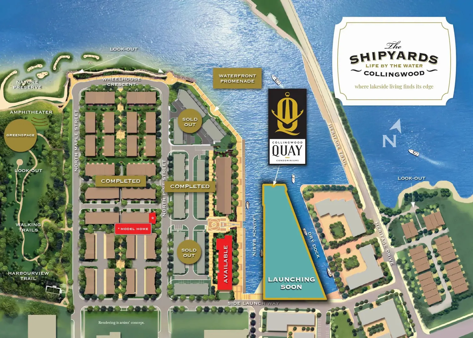 Collingwood Quay in Collingwood — rendering 6