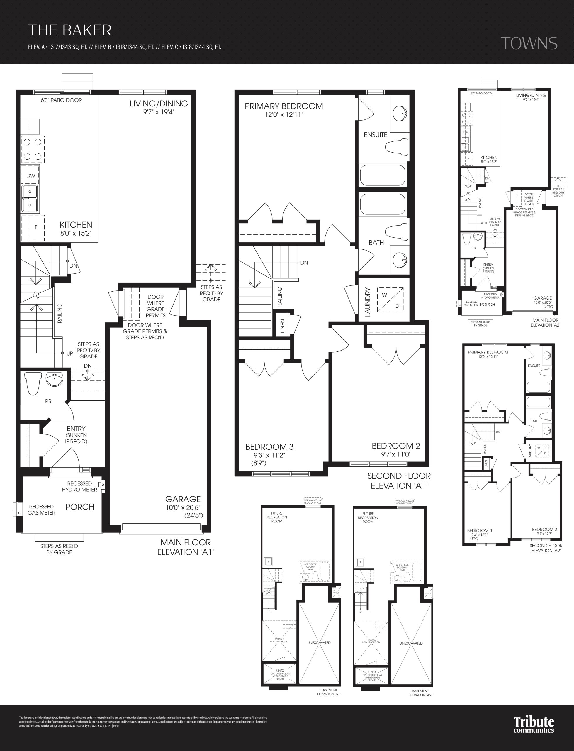 The Baker floor plan