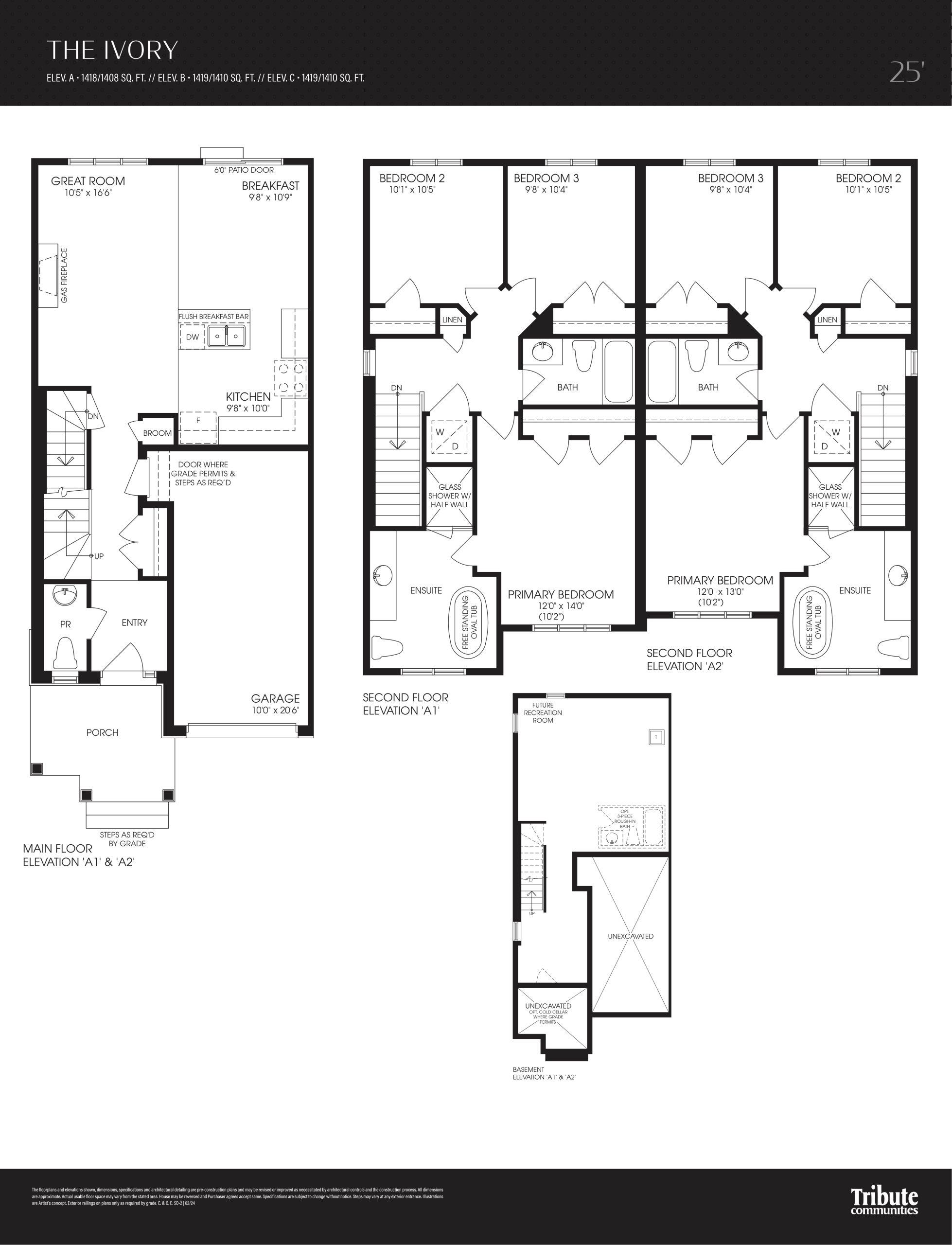 The Ivory floor plan