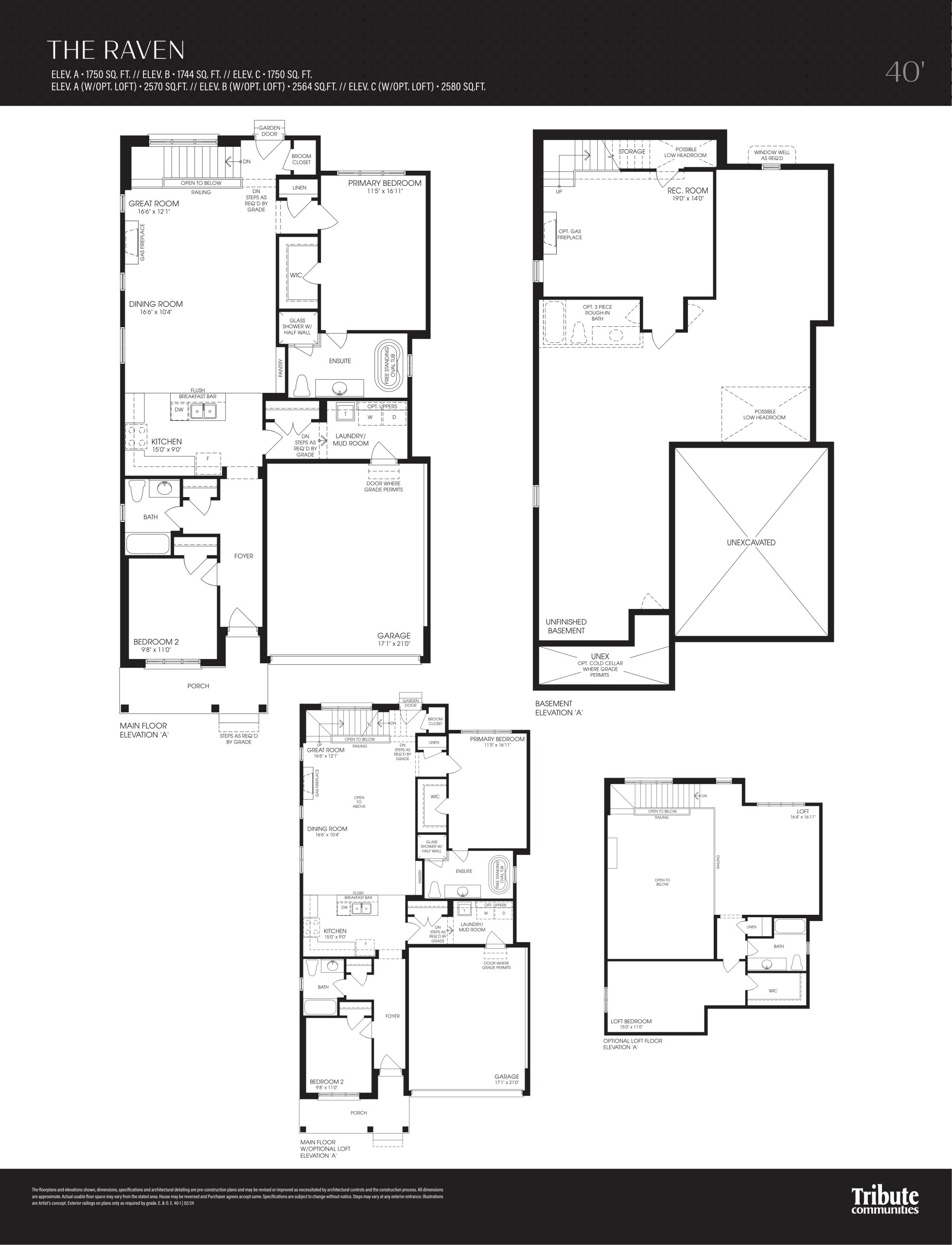 The Raven floor plan