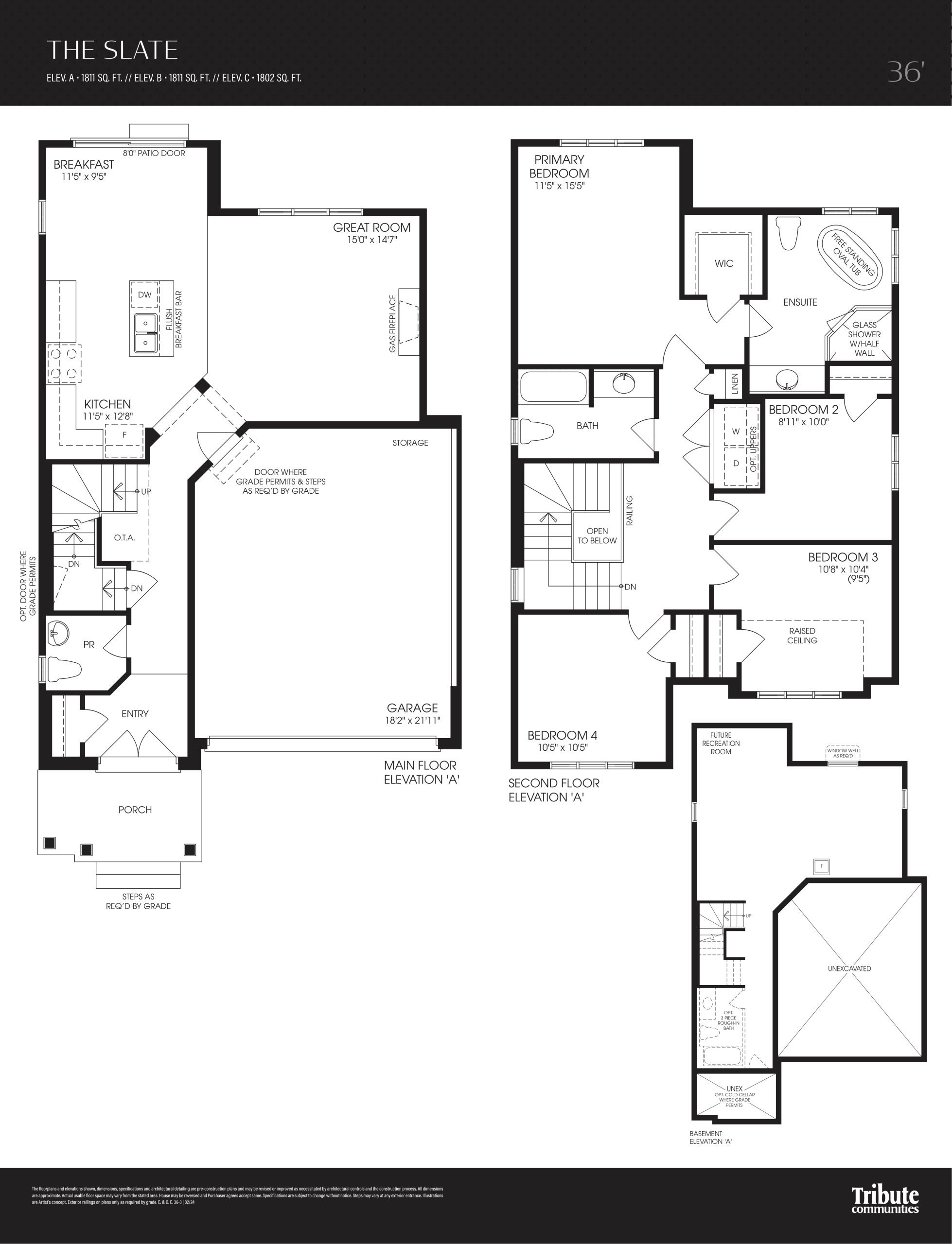 The Slate floor plan