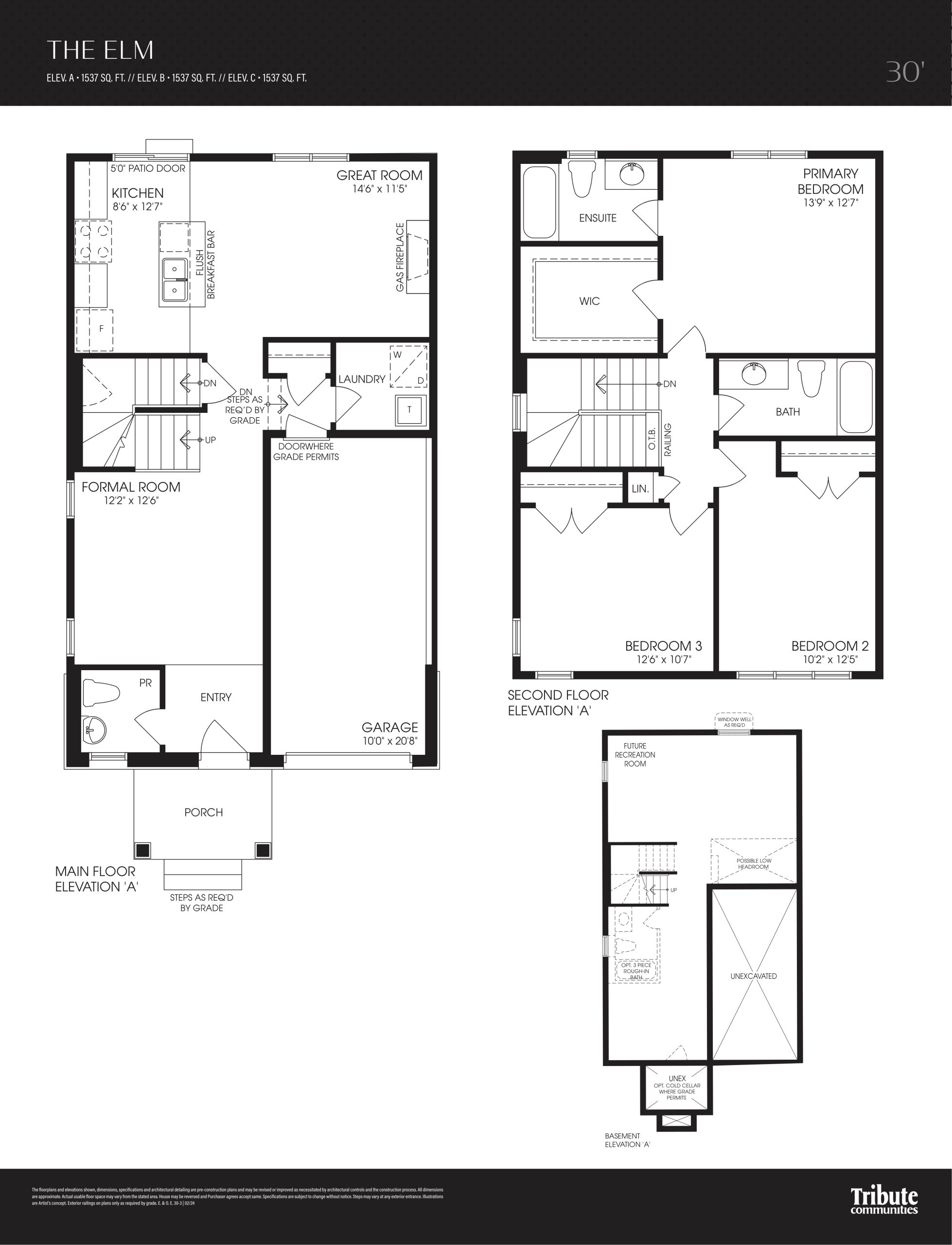 The Elm floor plan