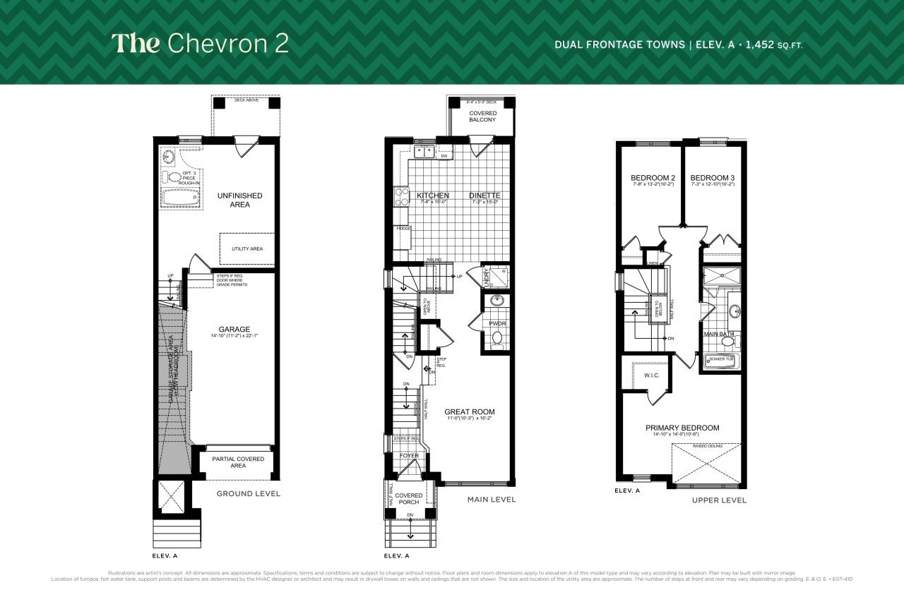 The Chevron 2 floor plan