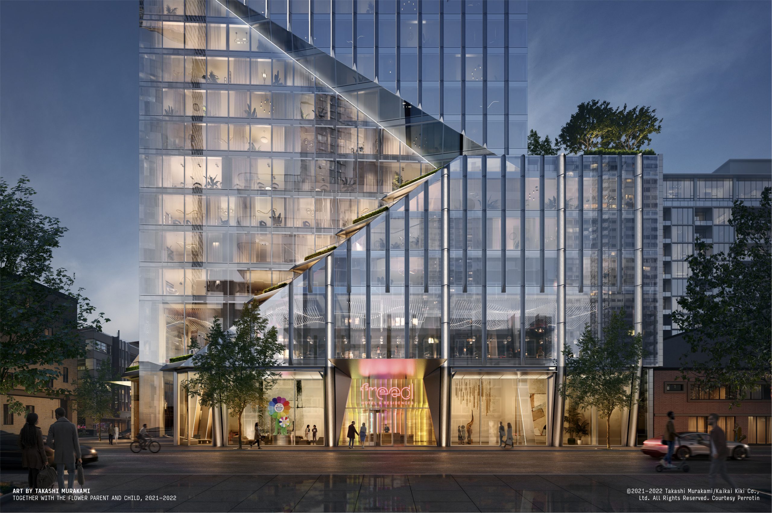 Freed Hotel & in Toronto — rendering 10